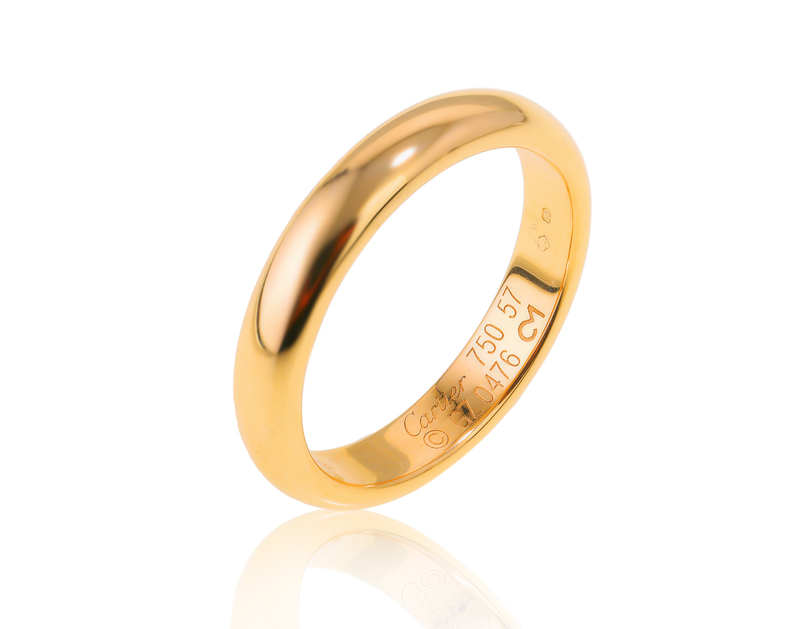 Оригинальное золотое кольцо Cartier 1895