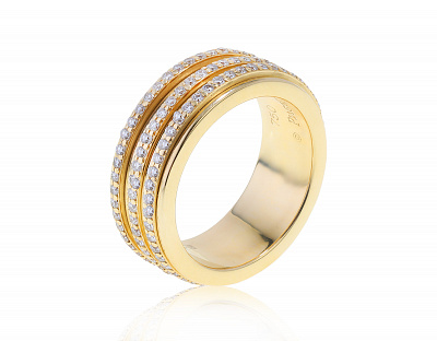 Оригинальное золотое кольцо Piaget Possession 020323/2