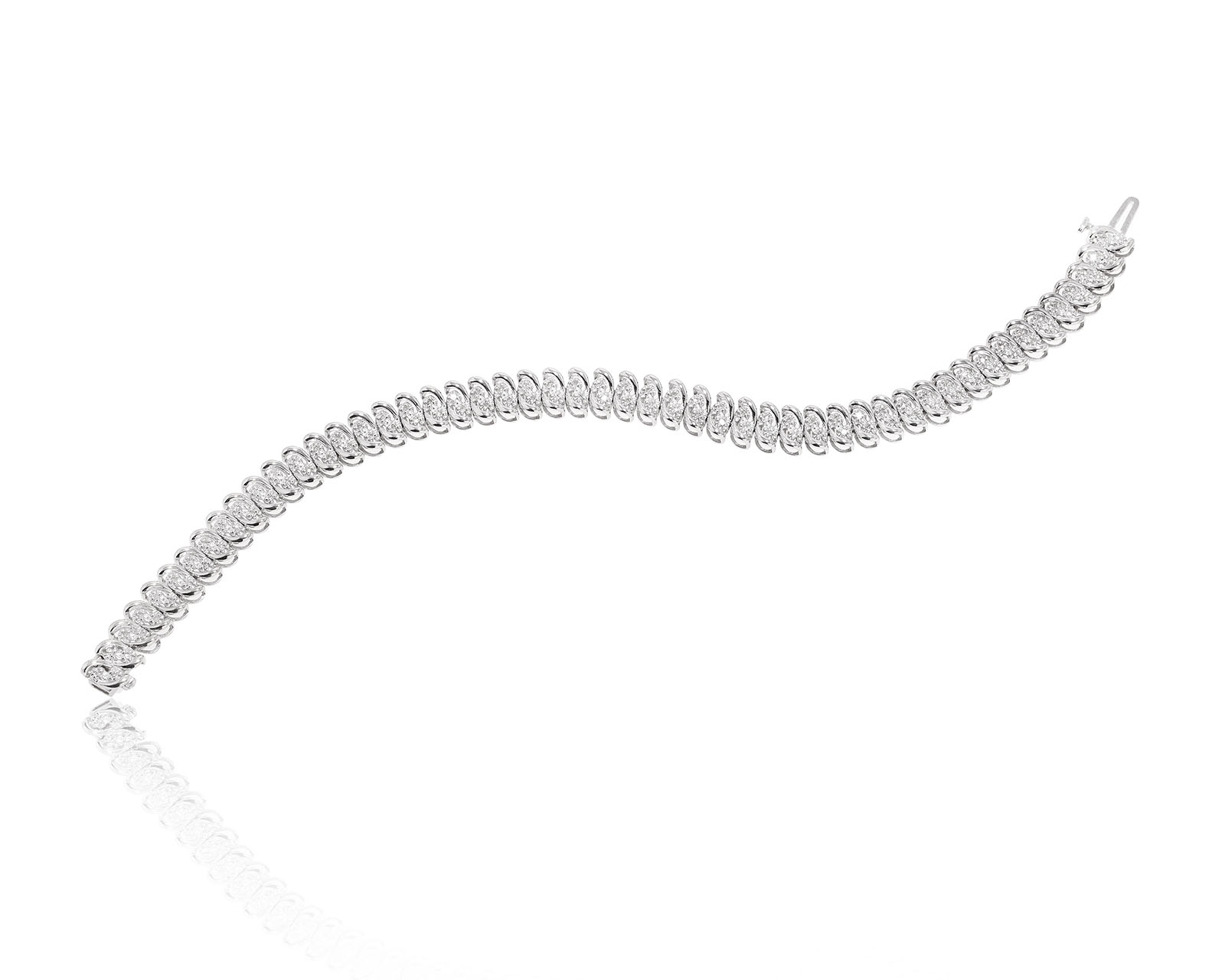 Золотой браслет с бриллиантами 0.30ct 240125/9