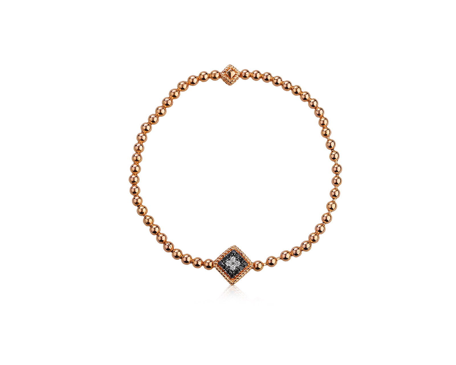Оригинальный золотой браслет с бриллиантами 0.19ct Roberto Coin Palazzo Ducale 240526/7