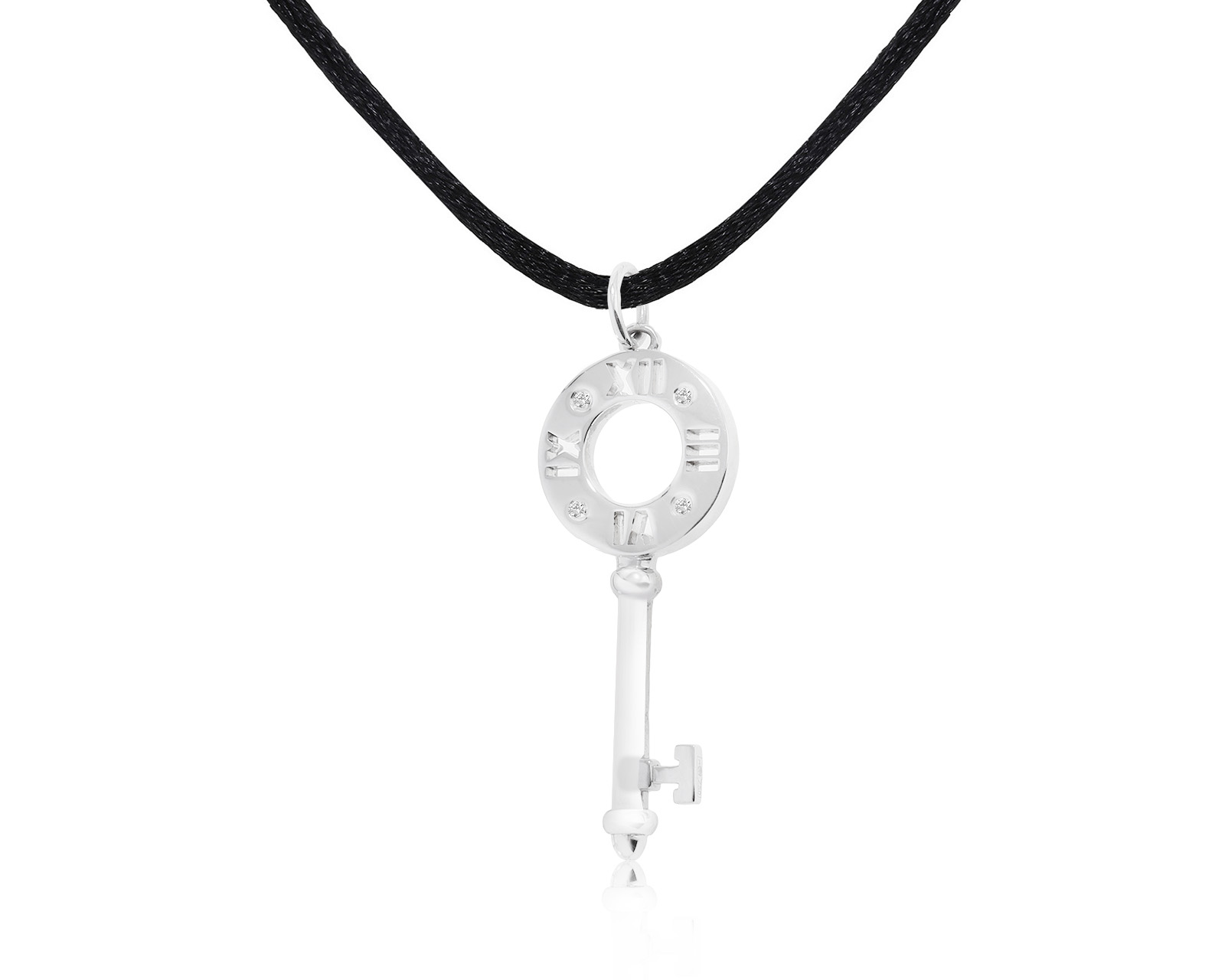 Оригинальный золотой кулон Tiffany&Co Atlas 160822/2