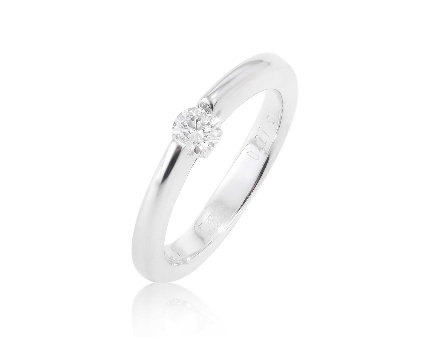 Золотое кольцо с бриллиантами 0.27ct 090224/8