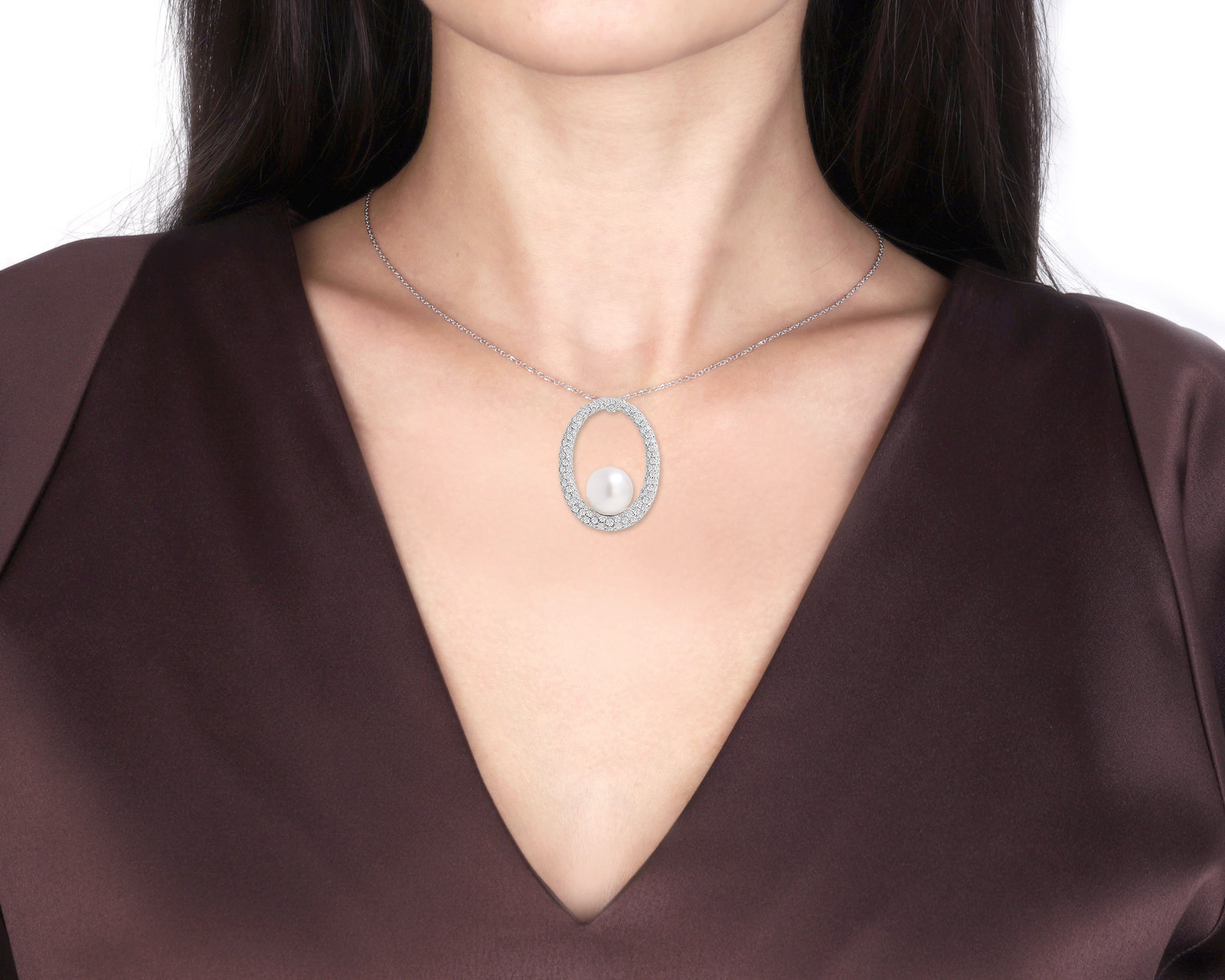 Оригинальный золотой кулон с бриллиантами 2.16ct Bvlgari