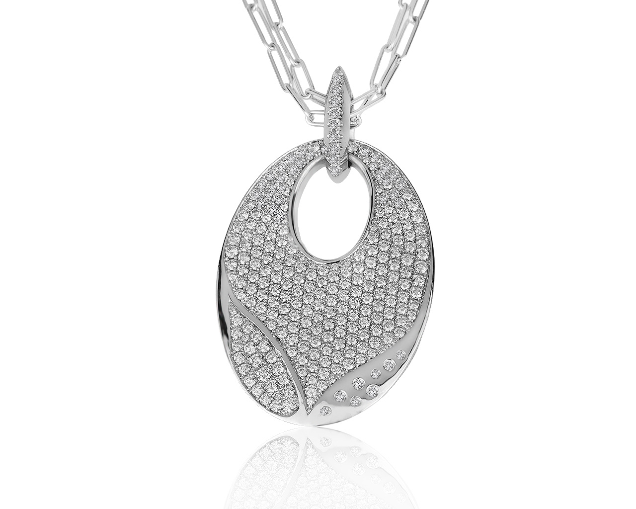Итальянский золотой кулон с бриллиантами 4.50ct 006000/00 Итальянский золотой кулон с бриллиантами 4.50ct 006000/00