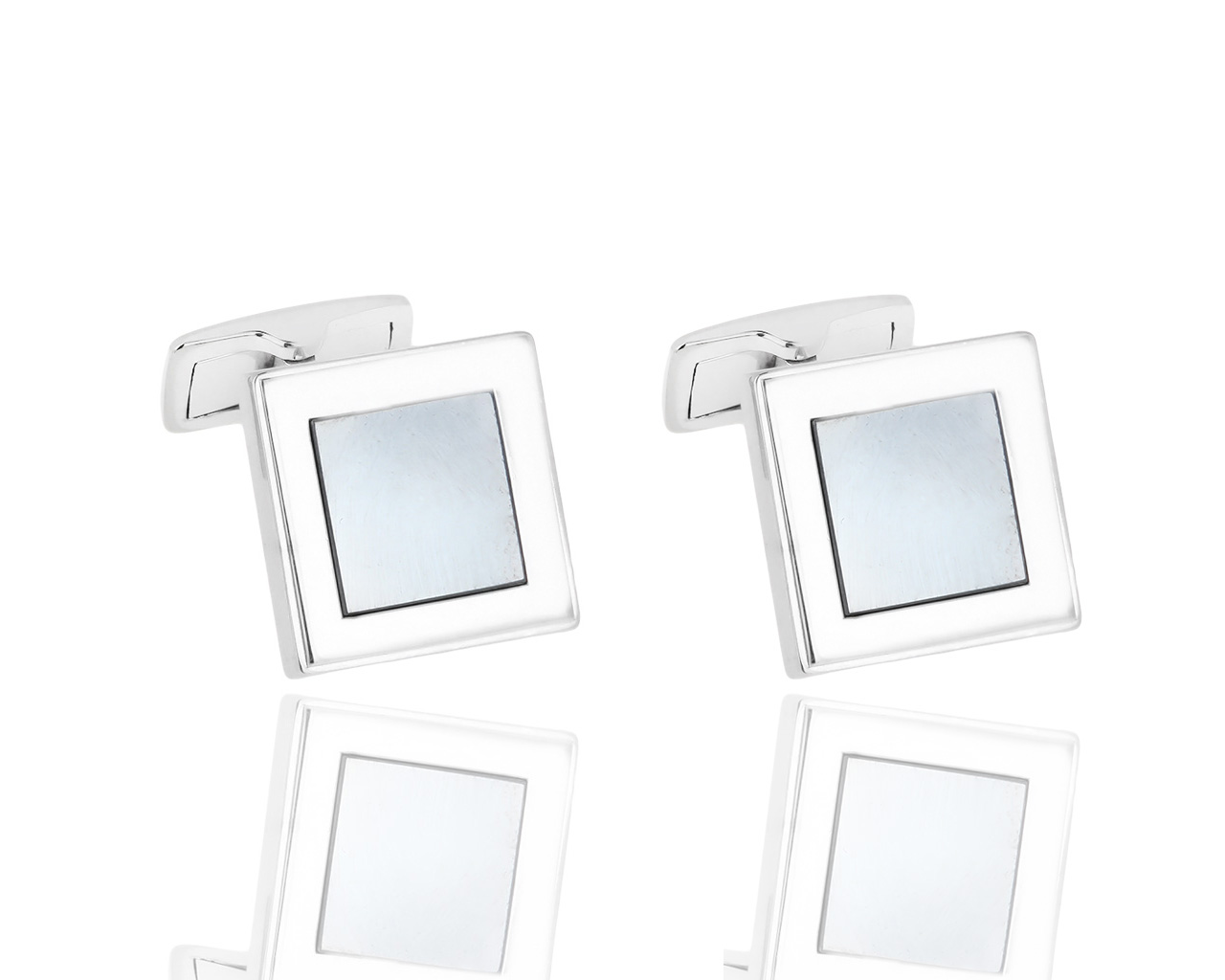 Оригинальные золотые запонки с гематитом Piaget 200918/19