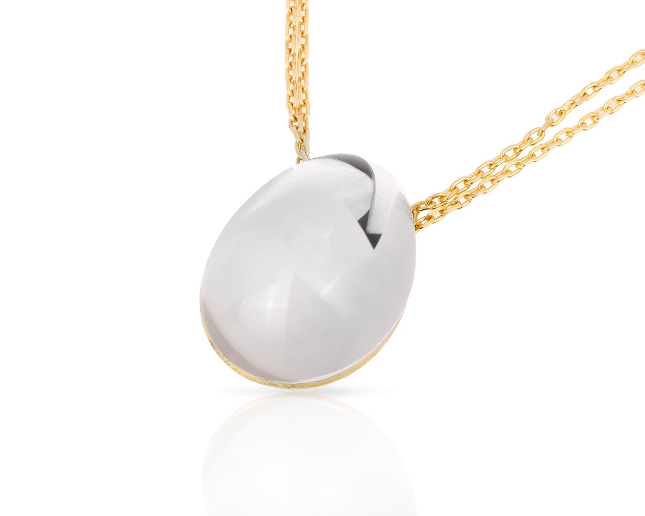 Чудесный золотой кулон с кварцем H.Stern Golden Stones 260318/20