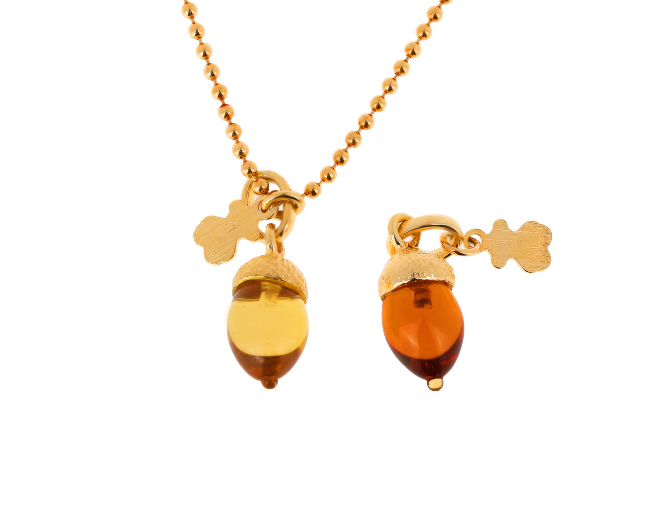 Оригинальный золотой кулон с муранским стеклом Tous 281020/6