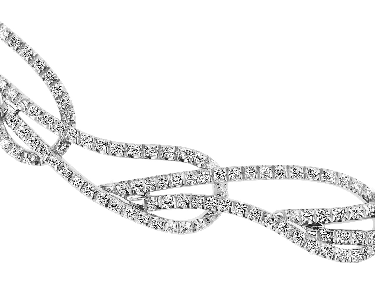 Оригинальное золотое колье с бриллиантами 2.20ct BIBIGI 120717/2