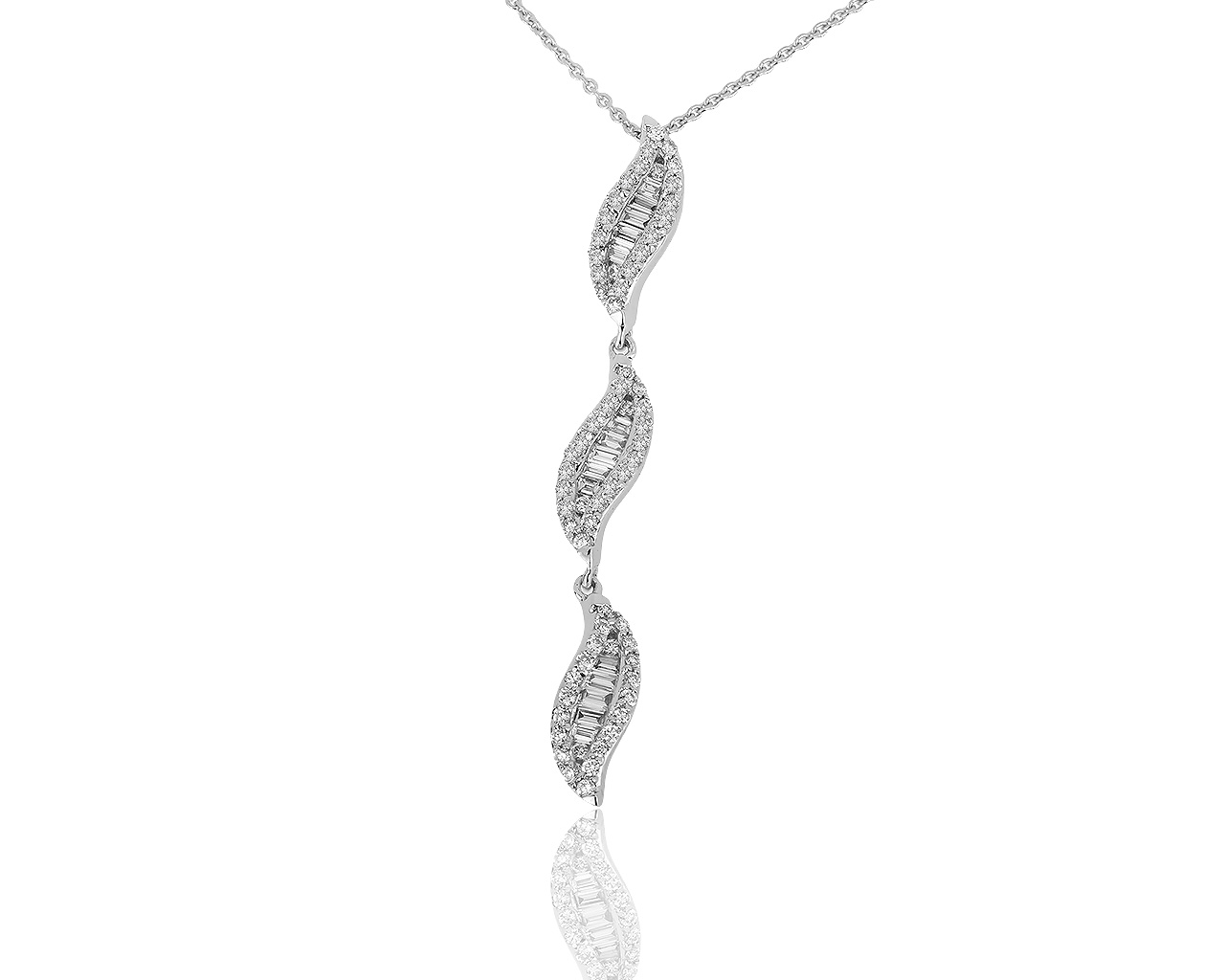 Превосходный золотой кулон с бриллиантами 0.63ct 150919/6