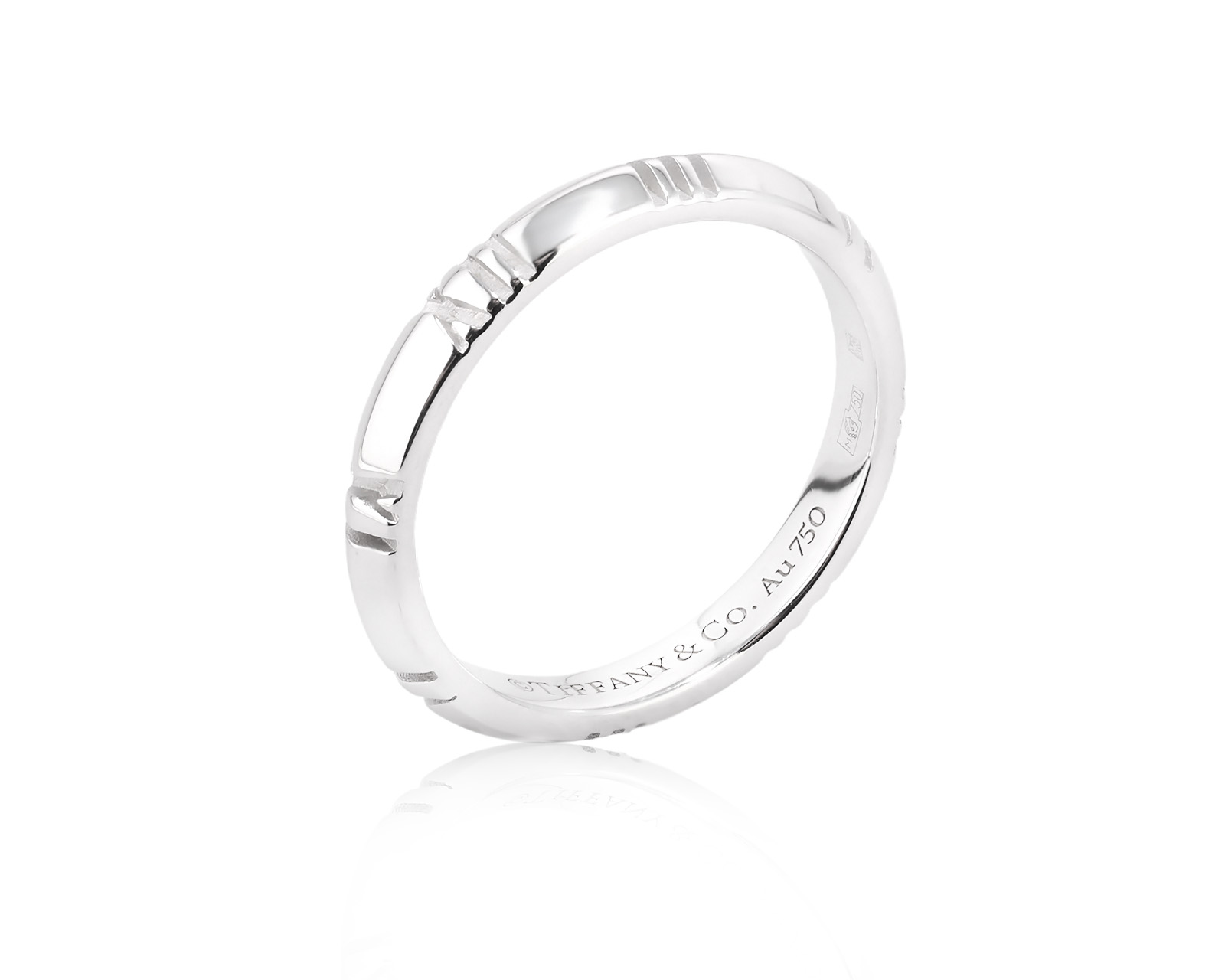Оригинальное золотое кольцо Tiffany&Co Atlas 111125/11
