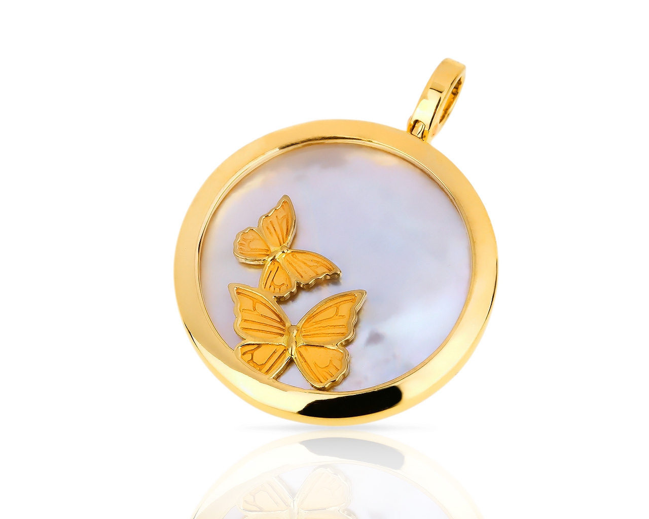 Очаровательная золотая подвеска Carrera y Carrera