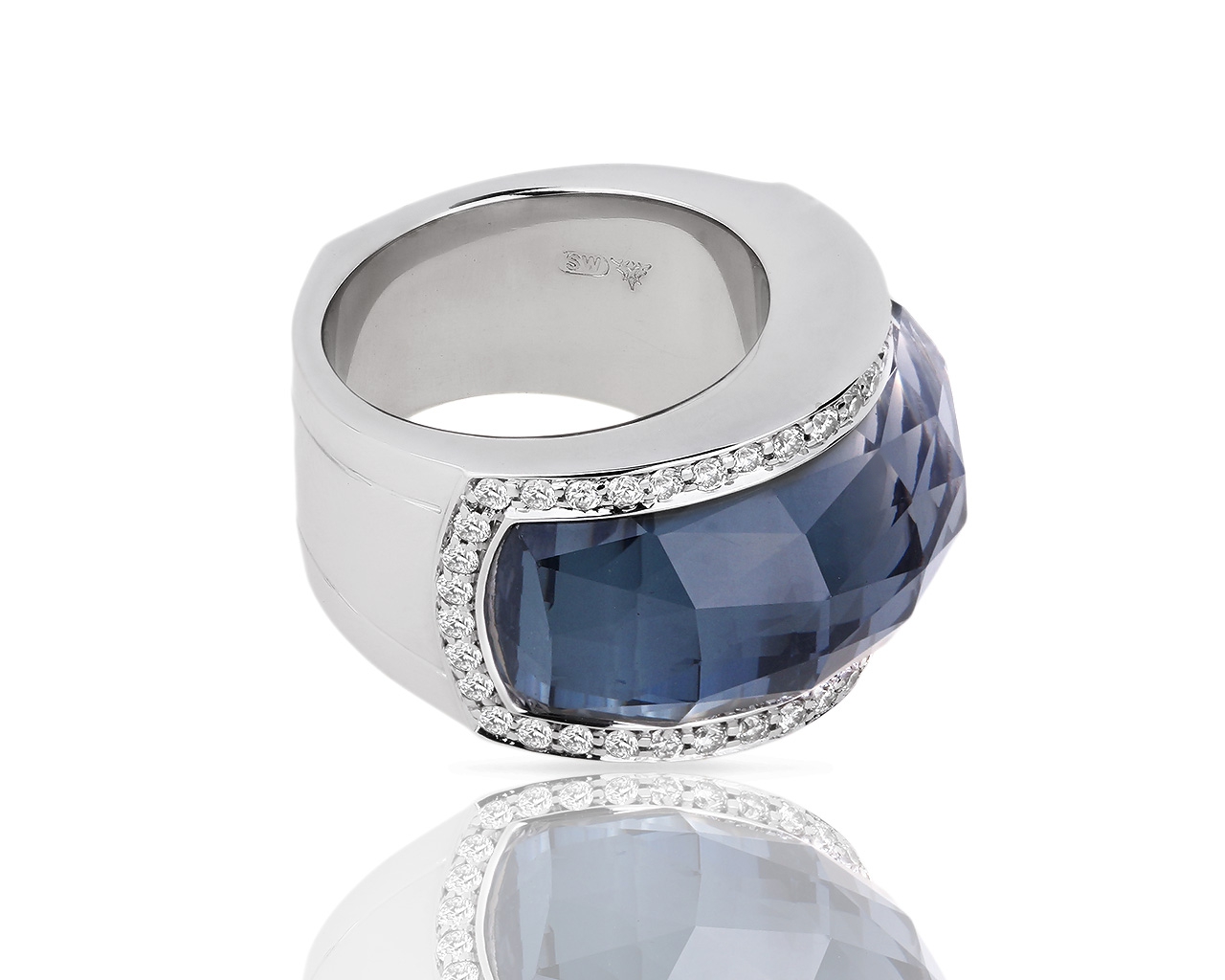 Волшебное золотое кольцо с бриллиантами 0.60ct Stephen Webster 040418/10