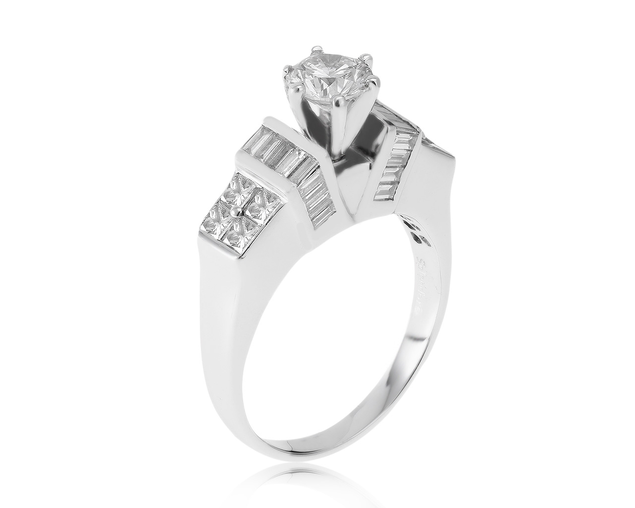 Изысканное золотое кольцо с бриллиантами 2.82ct 291220/6