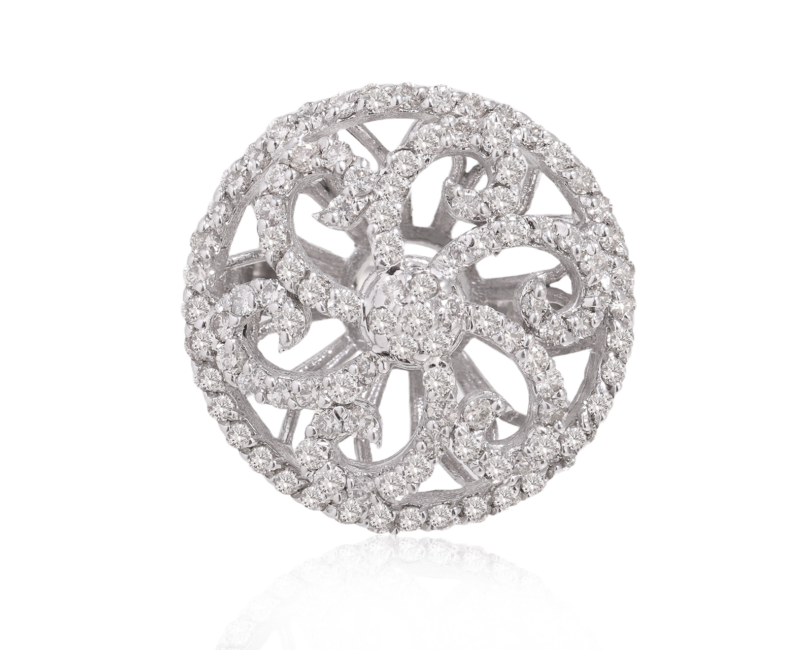 Золотое кольцо с бриллиантами 1.71ct 290425/11 Золотое кольцо с бриллиантами 1.71ct 290425/11