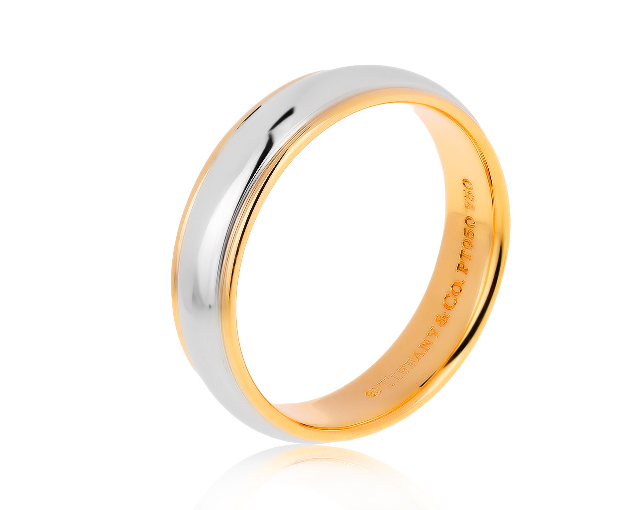 Оригинальное золотое кольцо Tiffany&Co 180920/7