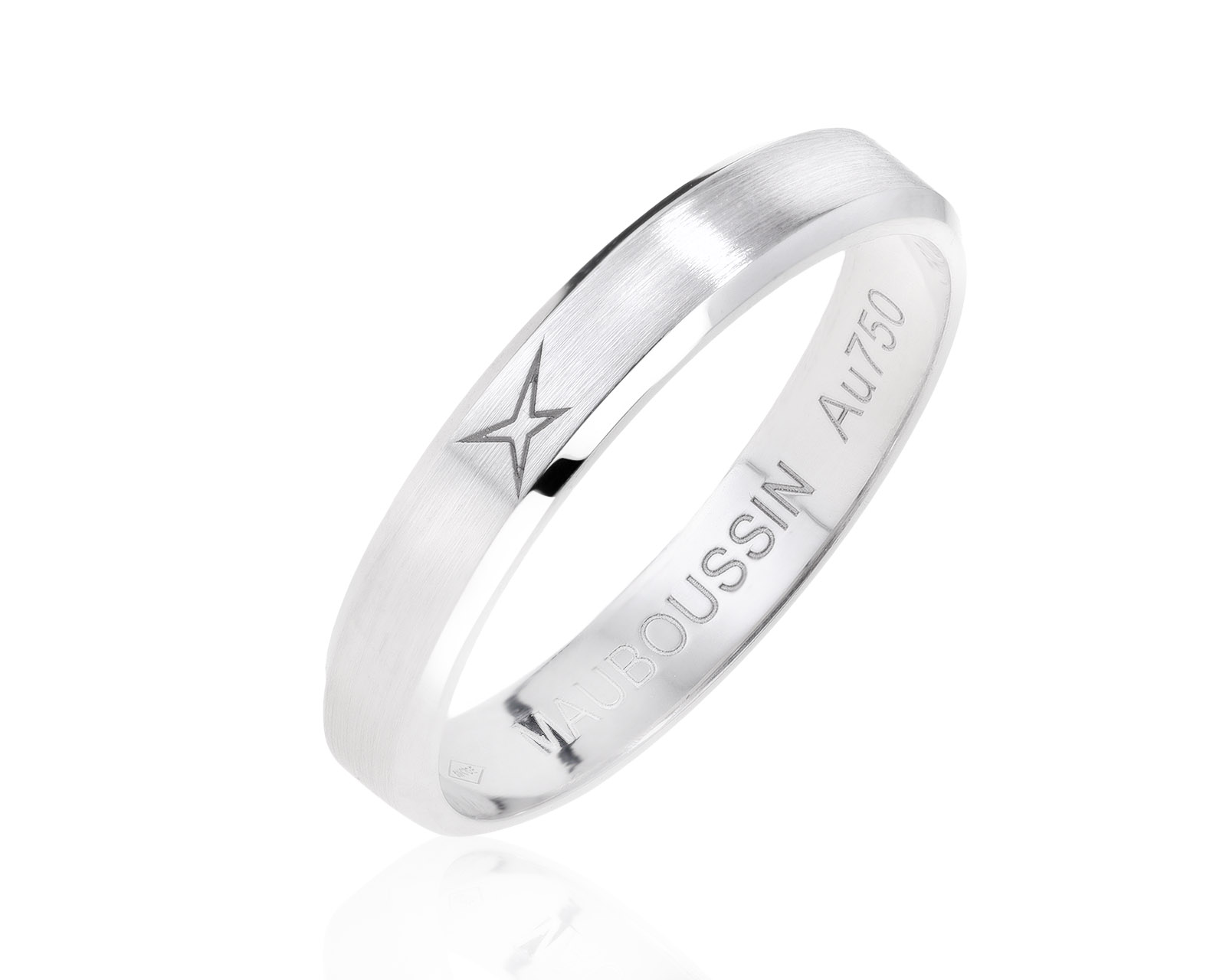 Оригинальное золотое кольцо Mauboussin 270821/15