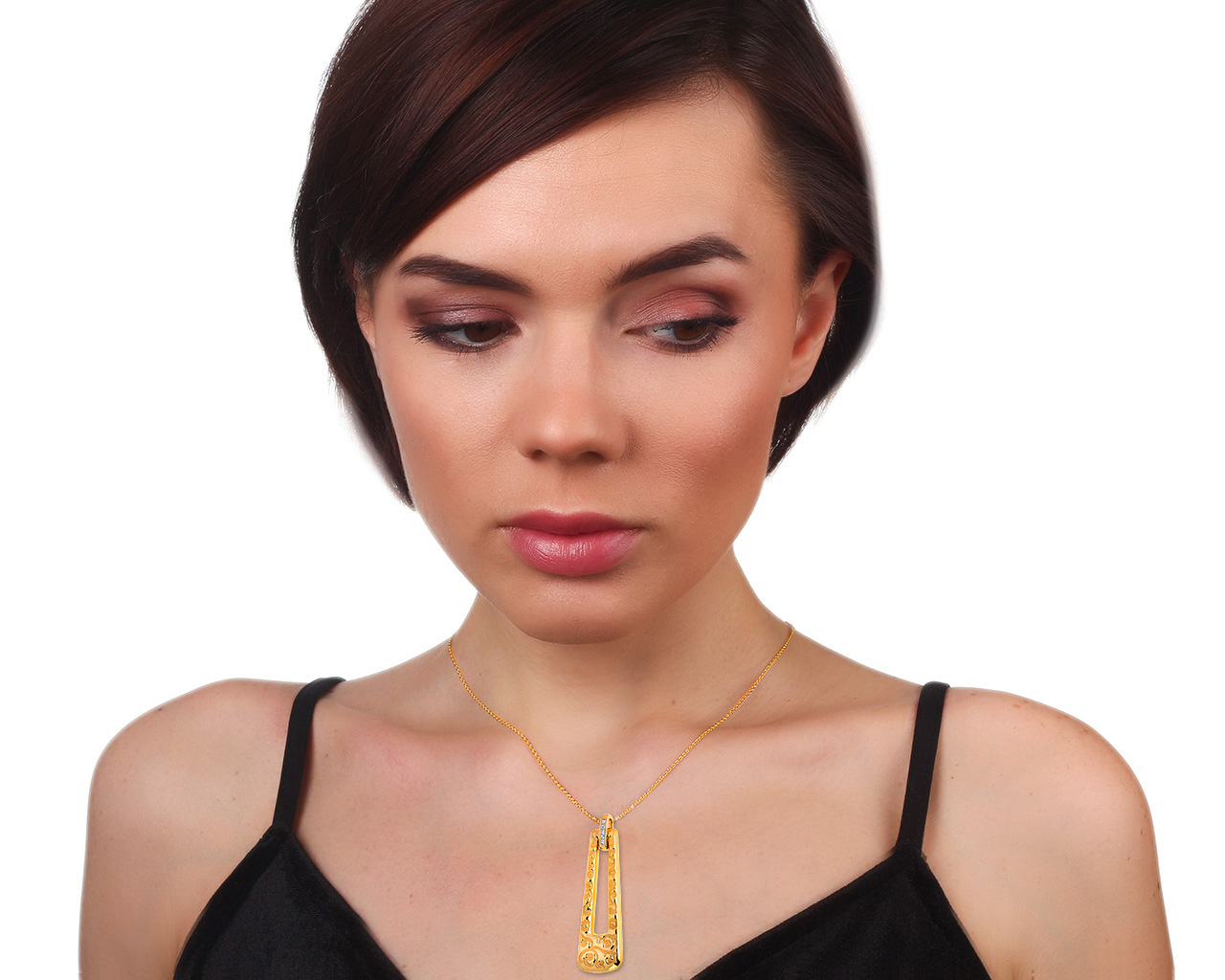 Золотая подвеска с бриллиантами 0.25ct Carrera y Carrera