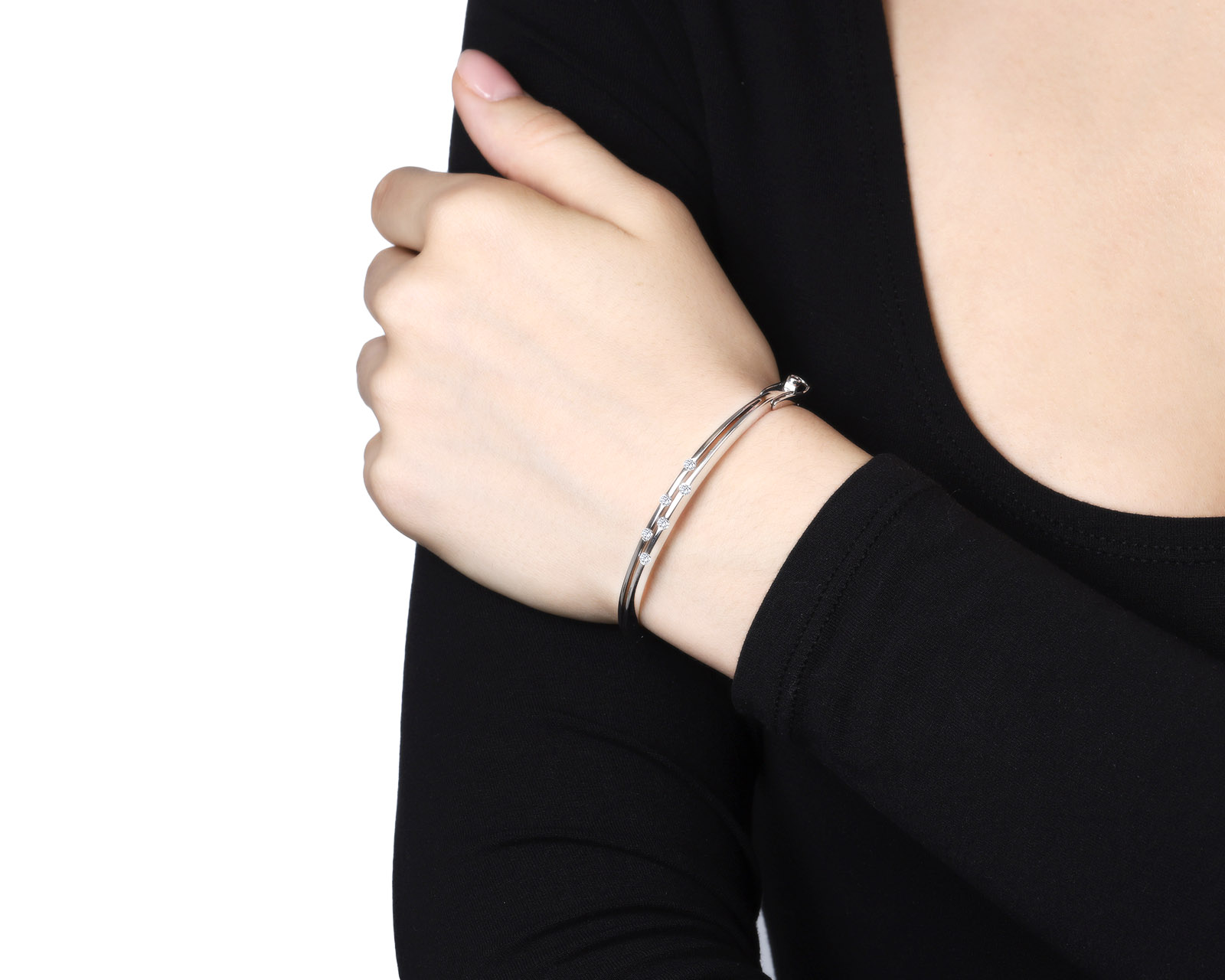 Оригинальный золотой браслет с бриллиантами 0.40ct Roberto Coin