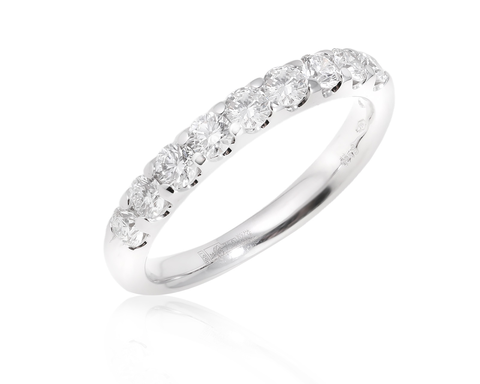 Оригинальное золотое кольцо с бриллиантами 0.65ct H.Stern