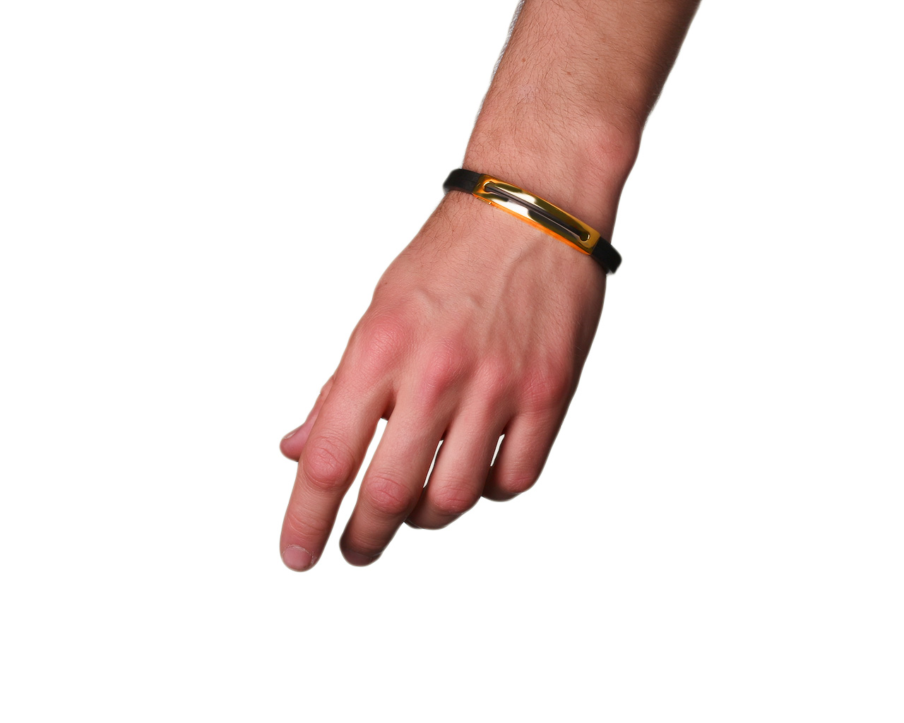 Внушительный золотой браслет Baraka