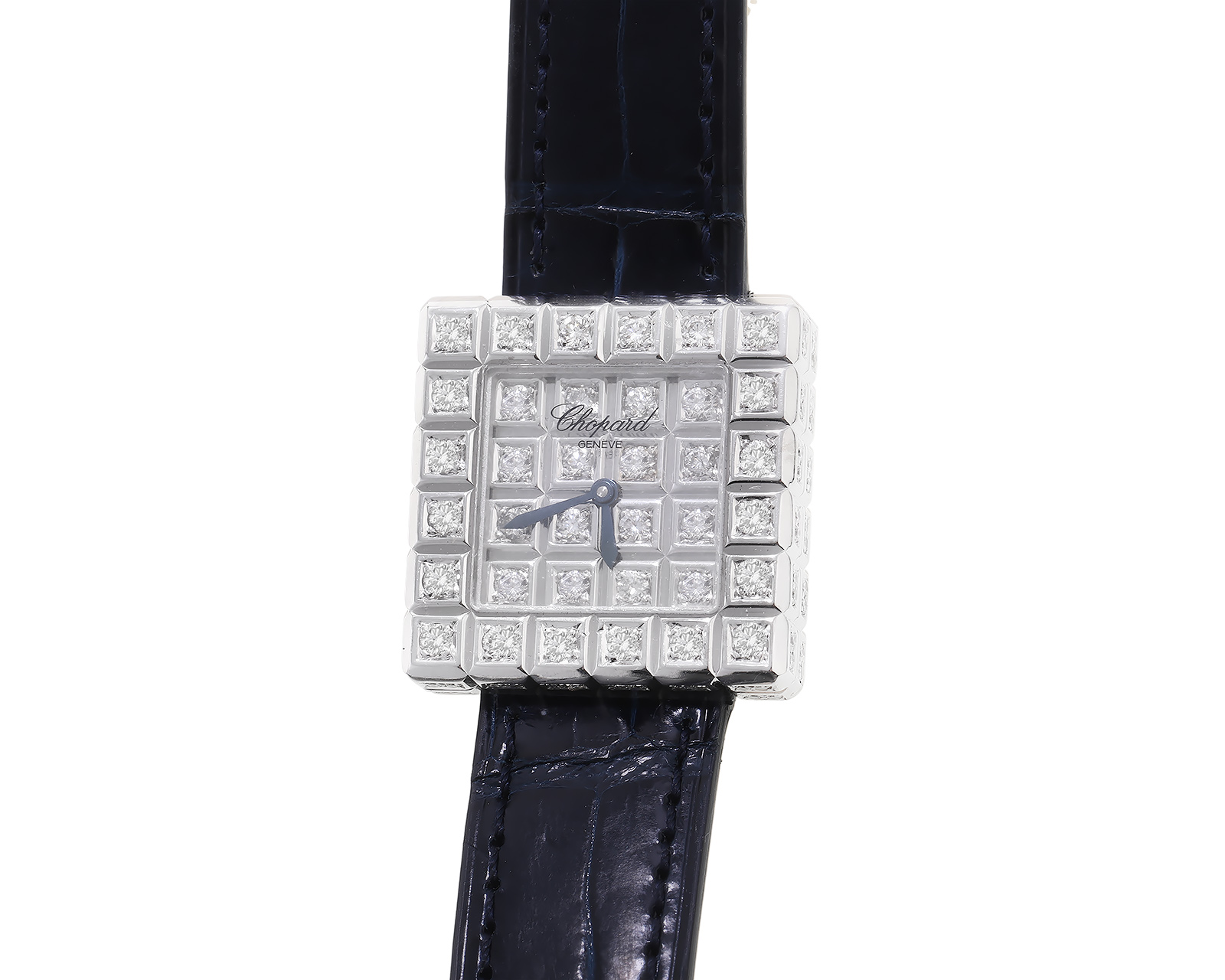 Оригинальные золотые часы Chopard Ice Cube by De Grisogono 260224/7