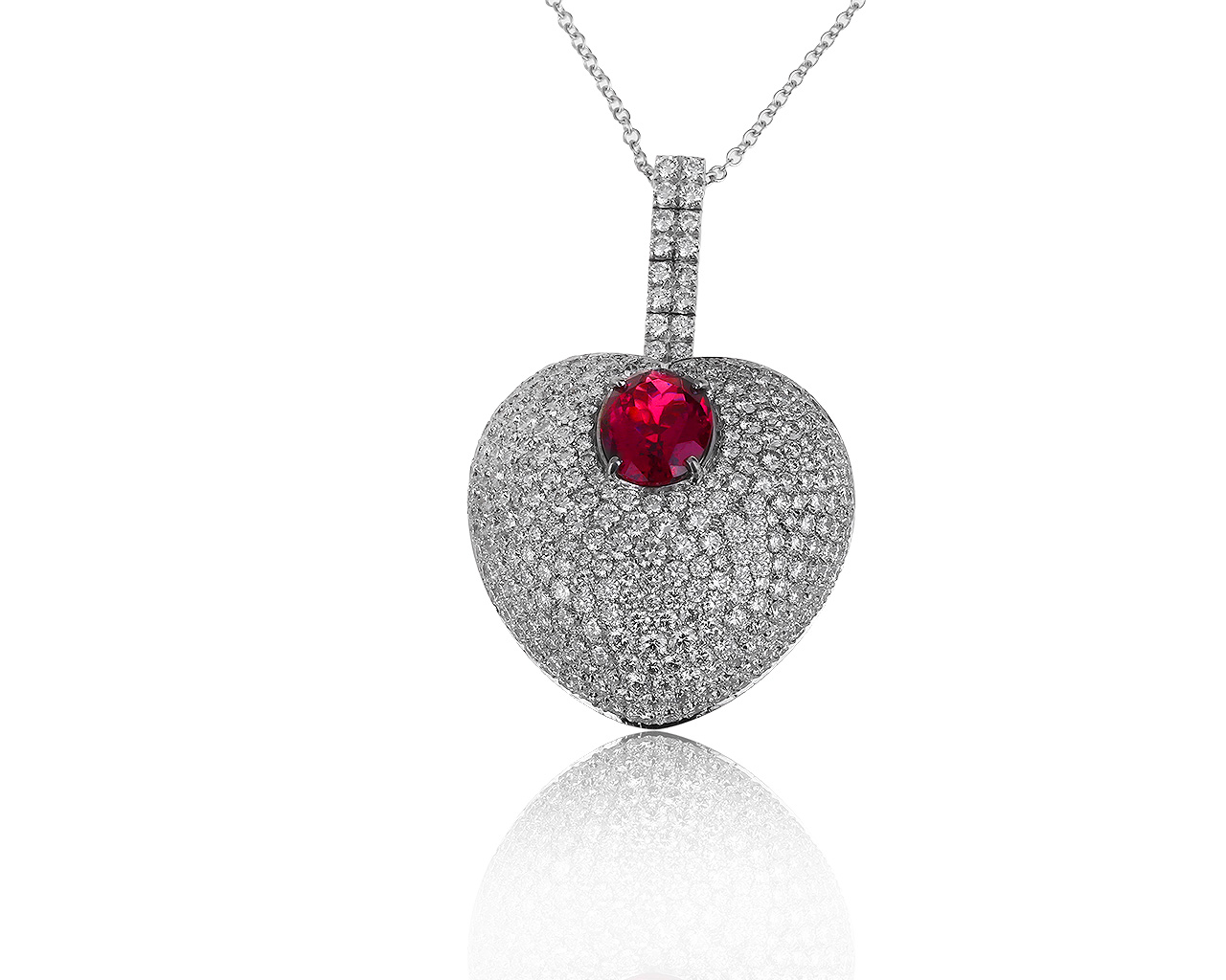 Оригинальный золотой кулон с бриллиантами 4.75ct Pasquale Bruni 300819/13