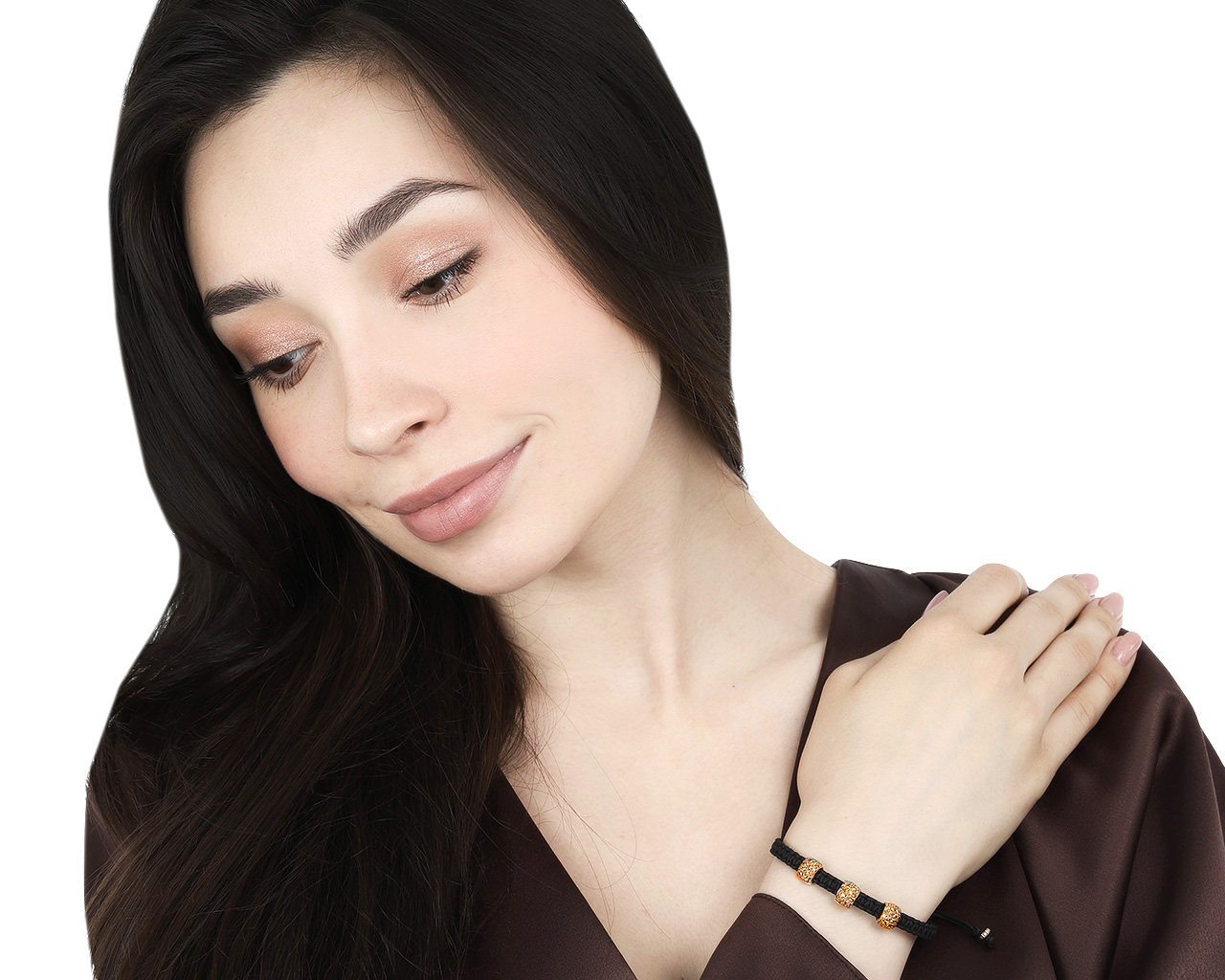 Оригинальный золотой браслет с бриллиантами 1.30ct Pippo Perez