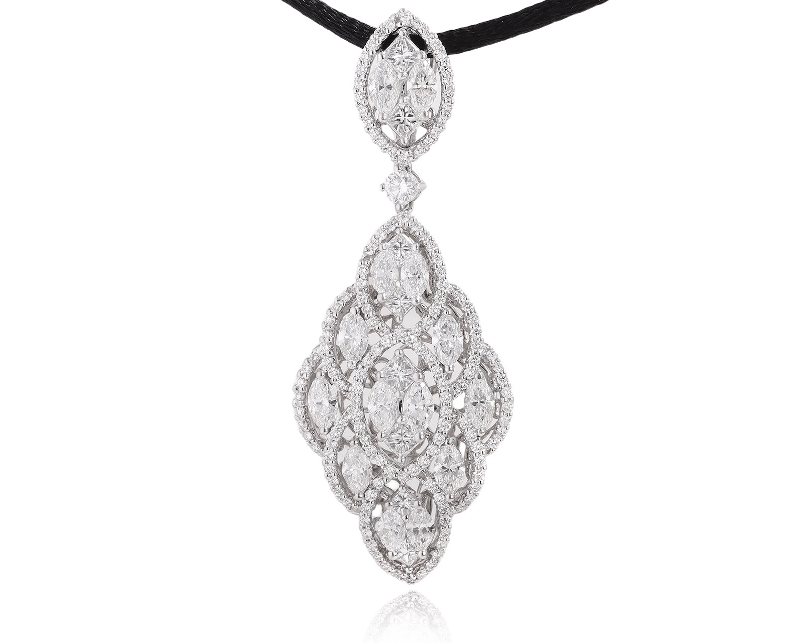 Золотой кулон с бриллиантами 4.65ct Evgeny Matveev 021025/3