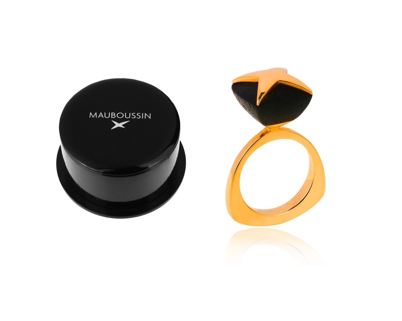 Оригинальное золотое кольцо Mauboussin
