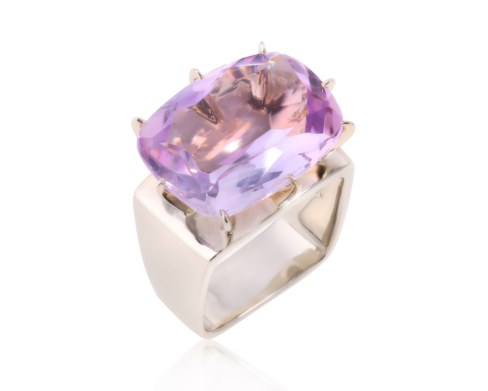 Оригинальное золотое кольцо с аметистом 15.60ct H.Stern Sunrise 041124/5