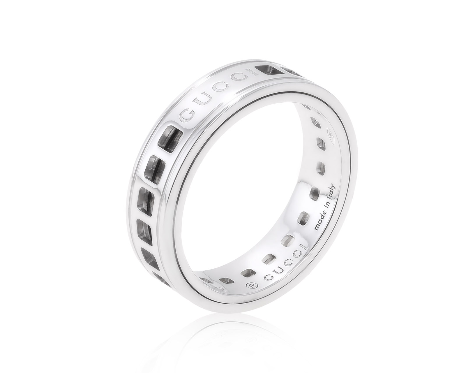 Оригинальное золотое кольцо Gucci 280122/11