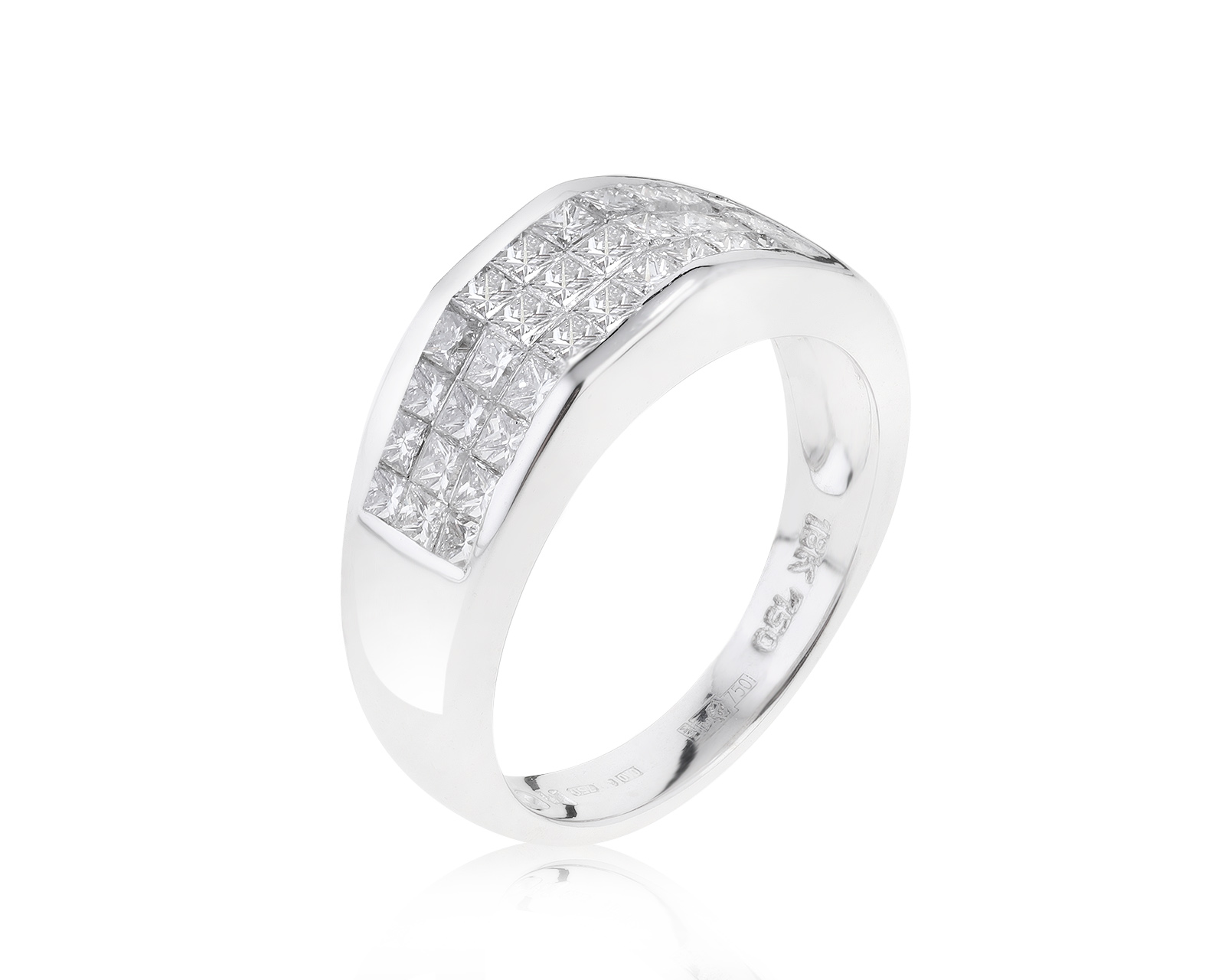 Прекрасное золотое кольцо с бриллиантами 1.27ct 090122/2