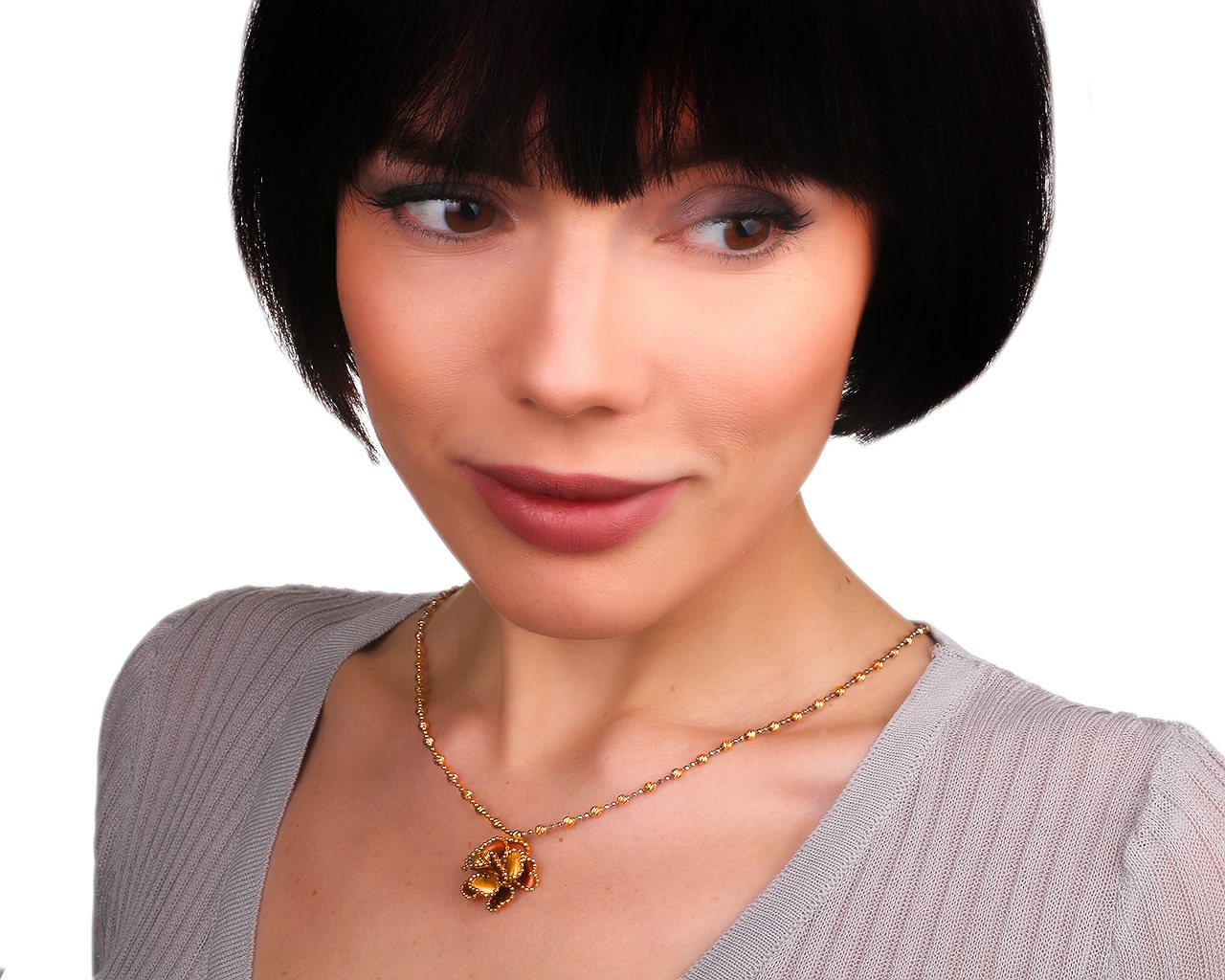 Оригинальный золотой кулон Roberto Bravo Soul Dance