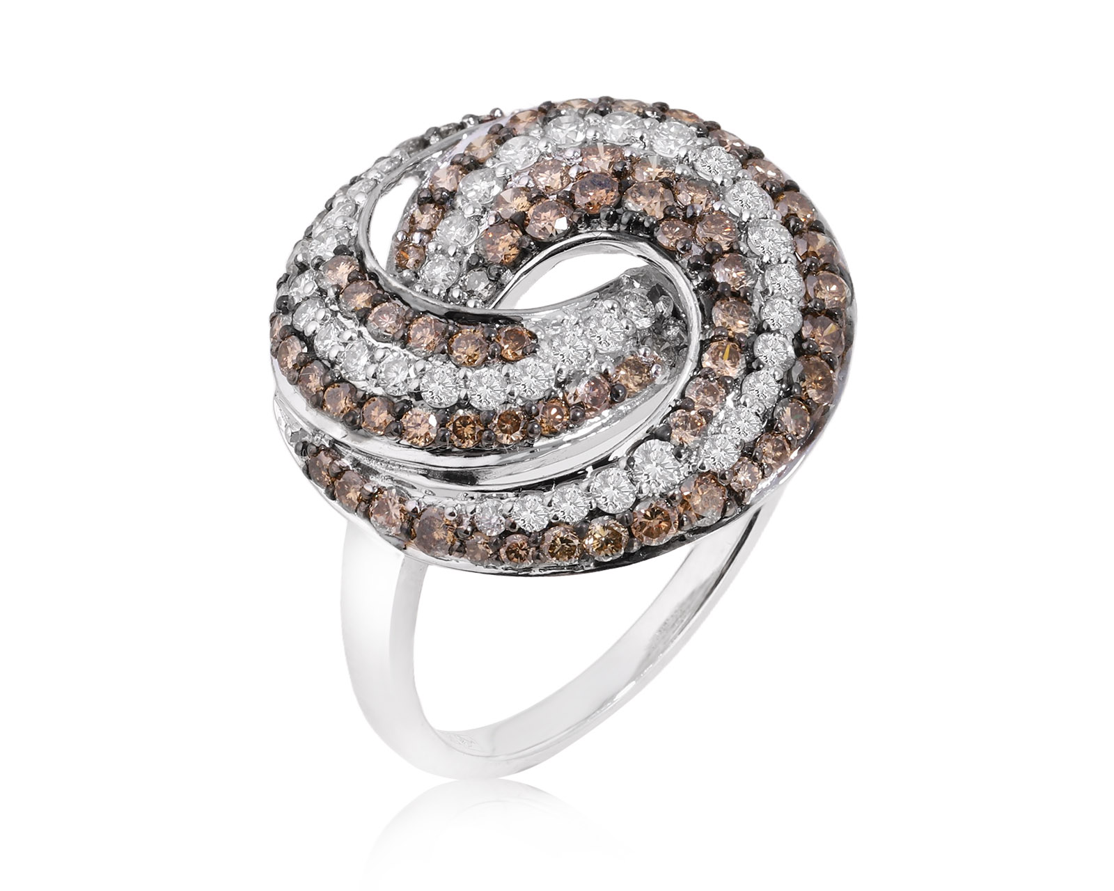 Золотое кольцо с бриллиантами 1.77ct 241025/8