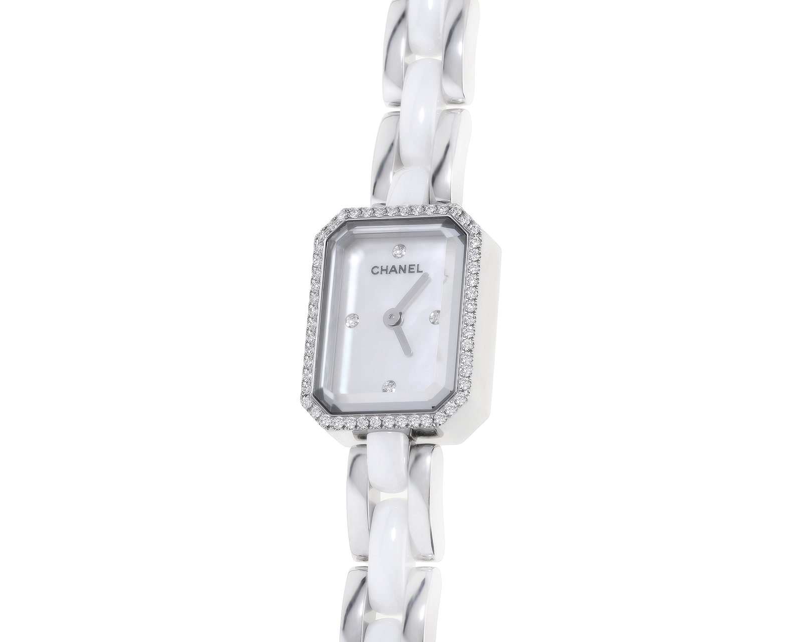 Оригинальные стальные часы Chanel Premiere