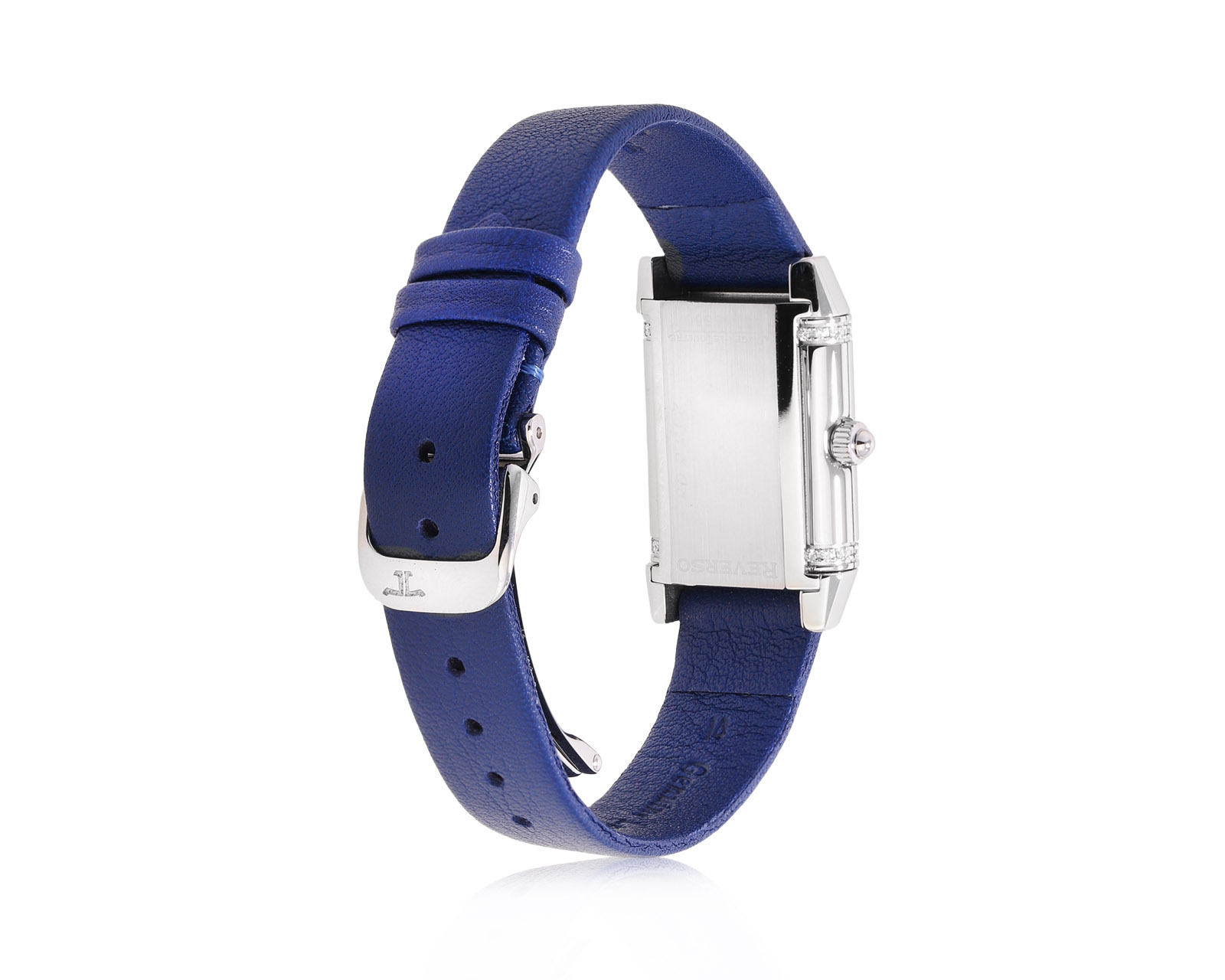 Оригинальные стальные часы Jaeger-LeCoultre Reverso Classic Small Duetto