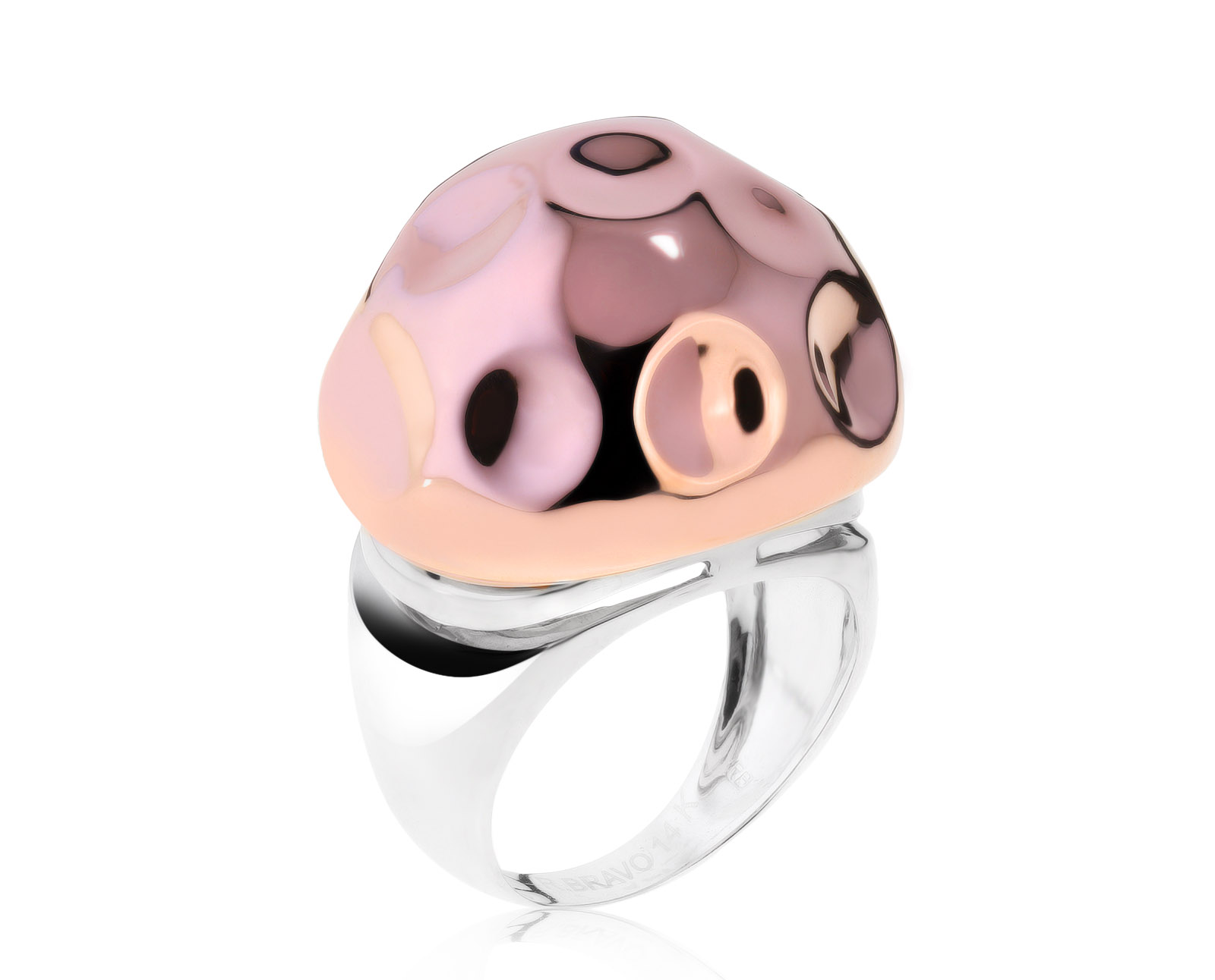 Оригинальное золотое кольцо Roberto Bravo 191120/4