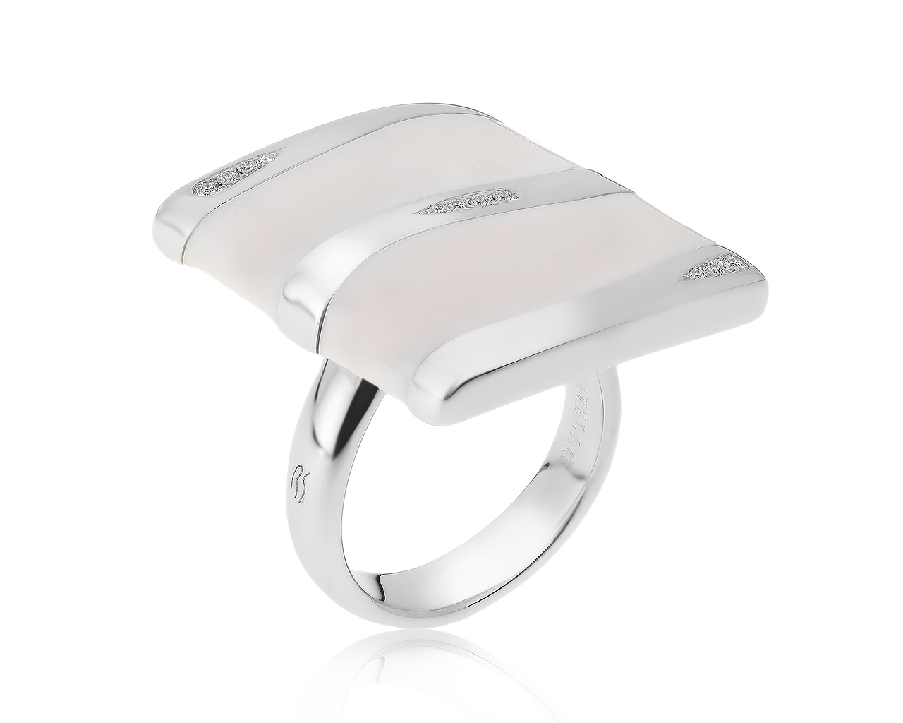 Оригинальное золотое кольцо с бриллиантами 0.11ct Gavello 100421/9 Оригинальное золотое кольцо с бриллиантами 0.11ct Gavello 100421/9