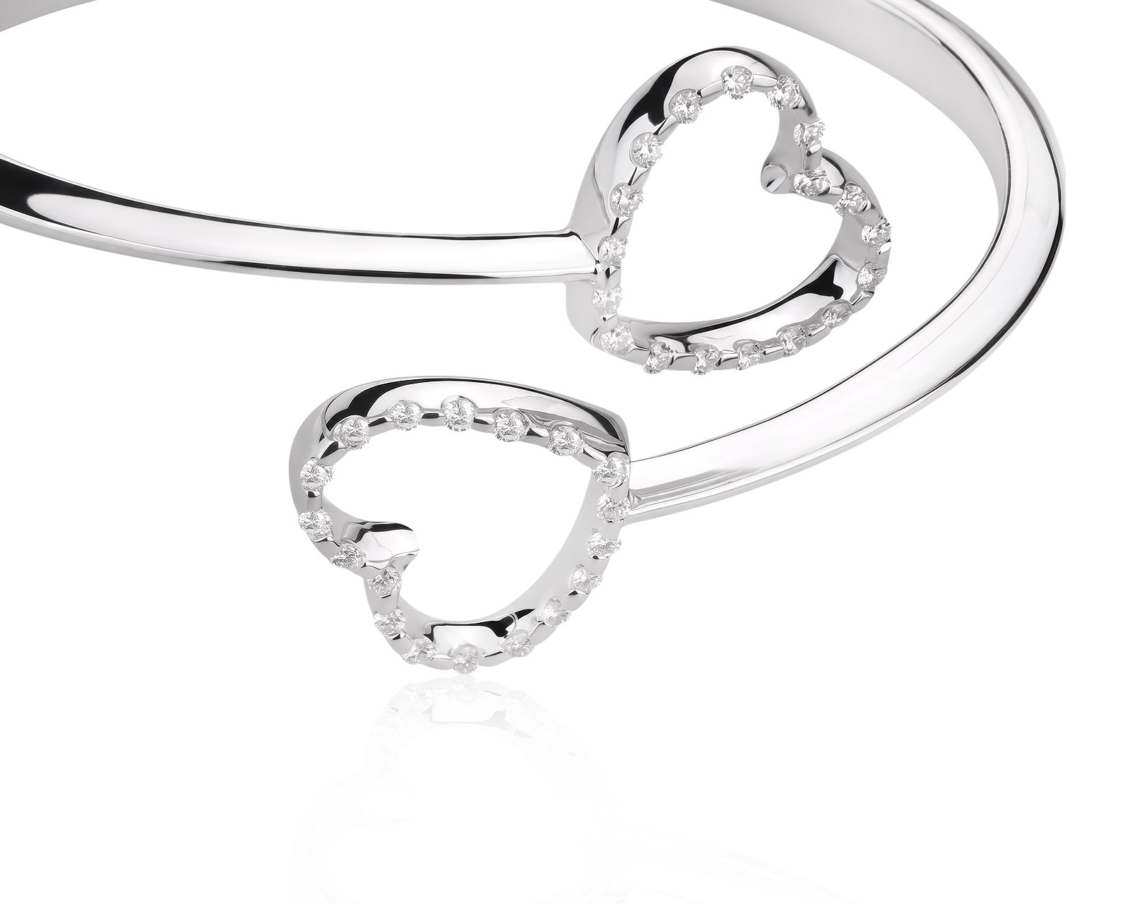 Оригинальный золотой браслет с бриллиантами 0.64ct Giorgio Visconti