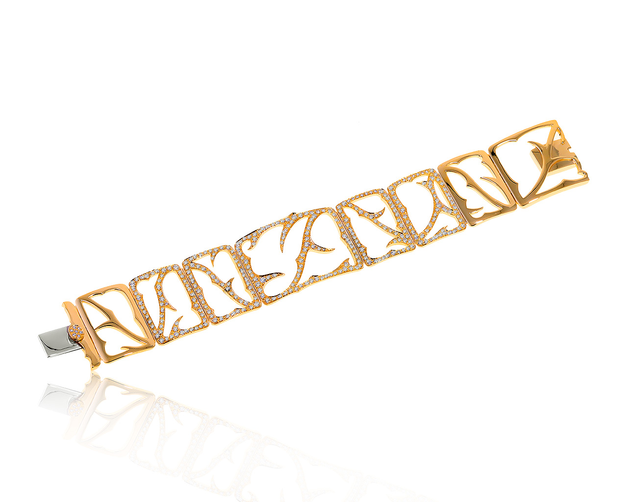 Оригинальный золотой браслет с бриллиантами 3.10ct Stephen Webster 240221/8