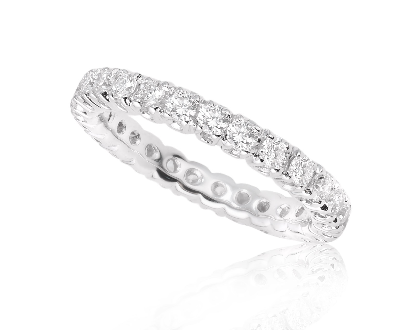 Оригинальное золотое кольцо с бриллиантами 0.92ct Crivelli