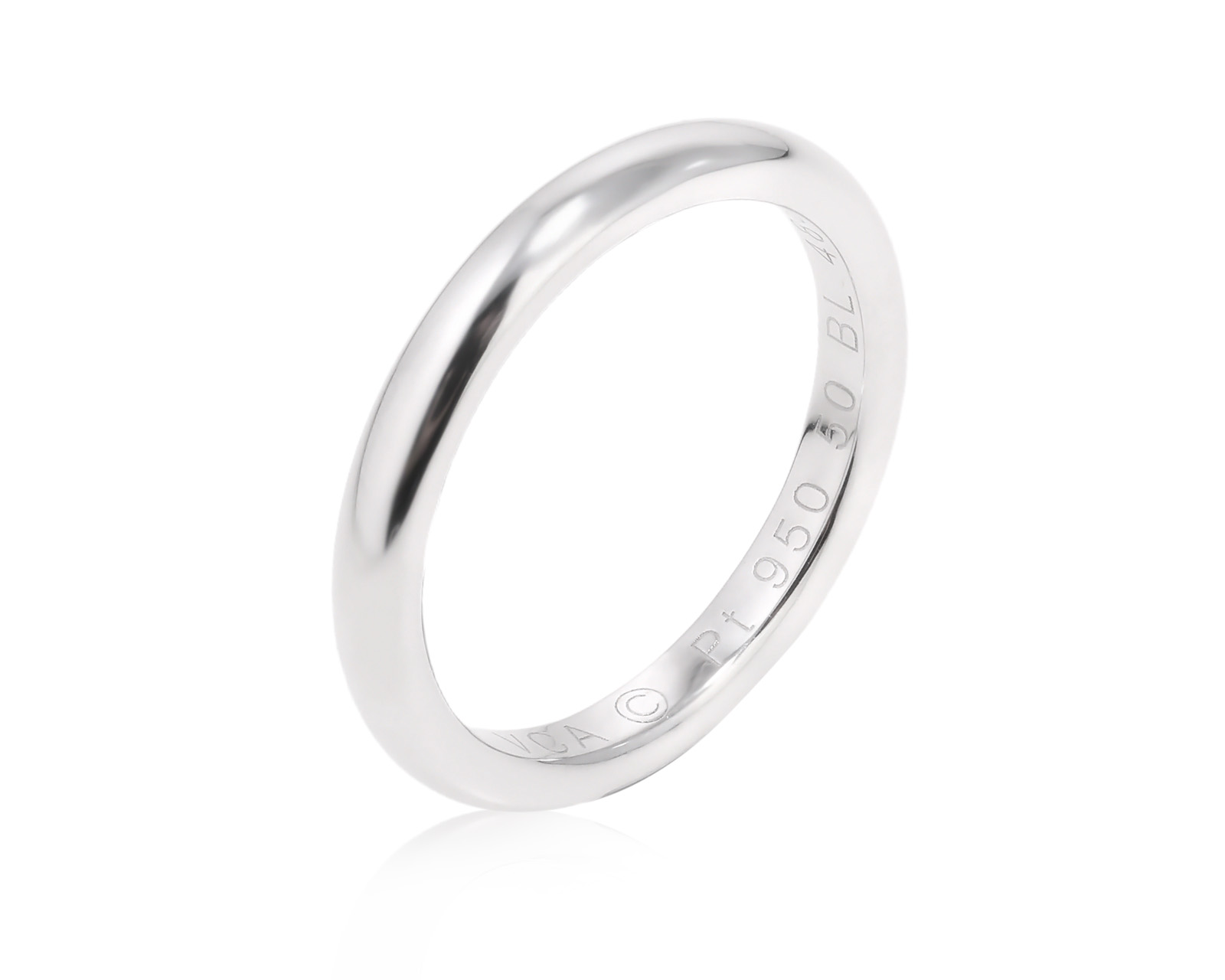 Оригинальное платиновое кольцо Van Cleef and Arpels