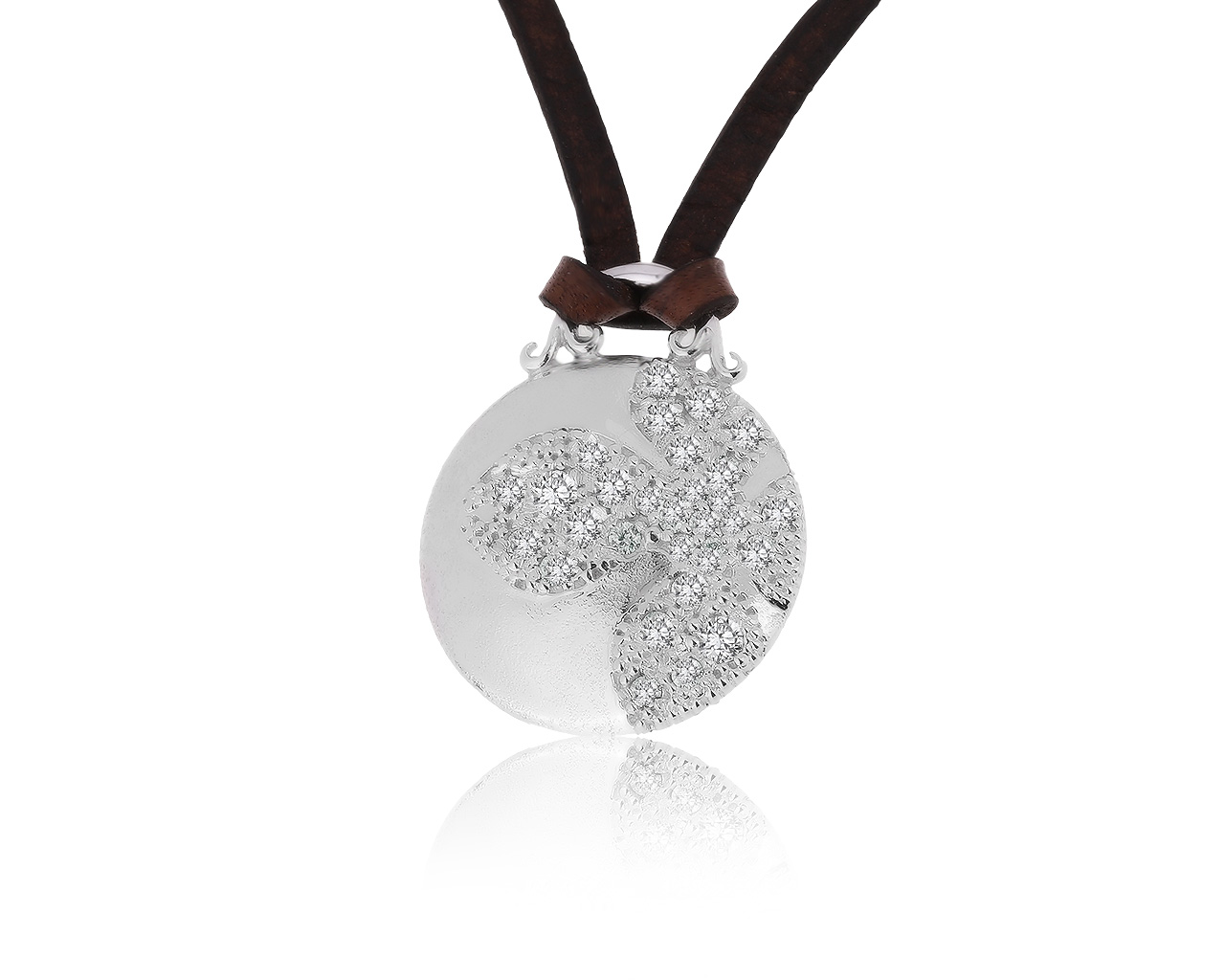 Оригинальный золотой кулон с бриллиантами 0.65ct Mizuki 050920/1 Оригинальный золотой кулон с бриллиантами 0.65ct Mizuki 050920/1