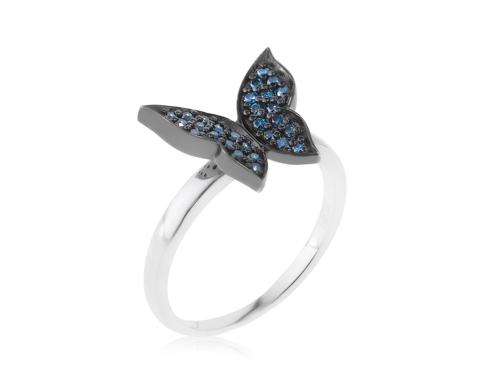 Оригинальное золотое кольцо Roberto Bravo Naviblue 211222/1