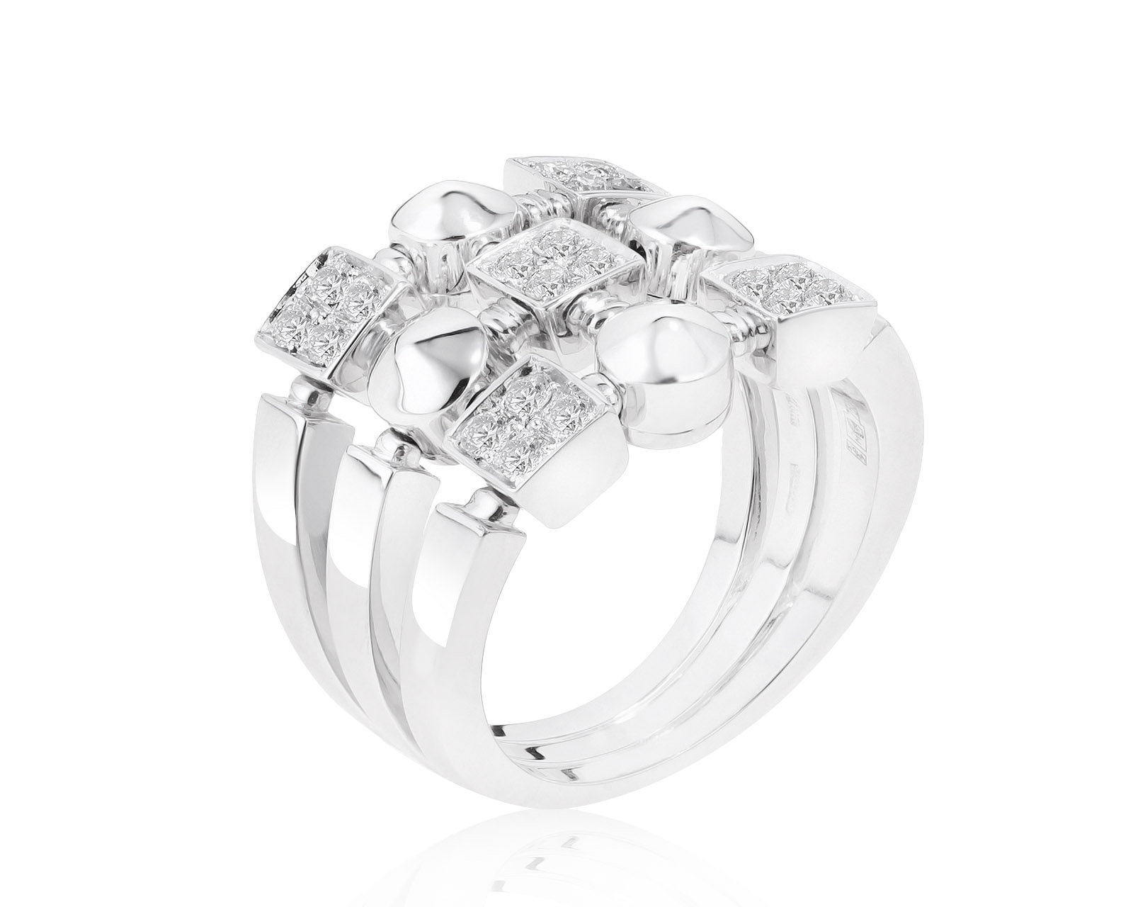 Оригинальное золотое кольцо Bvlgari Lucea 251021/9 Оригинальное золотое кольцо Bvlgari Lucea 251021/9