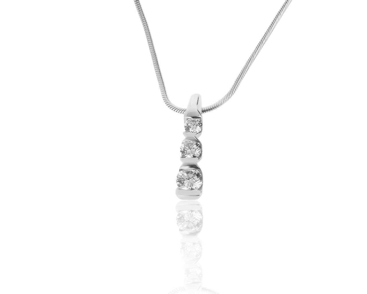 Оригинальный золотой кулон с бриллиантами 0.50ct Luca Carati 301219/2