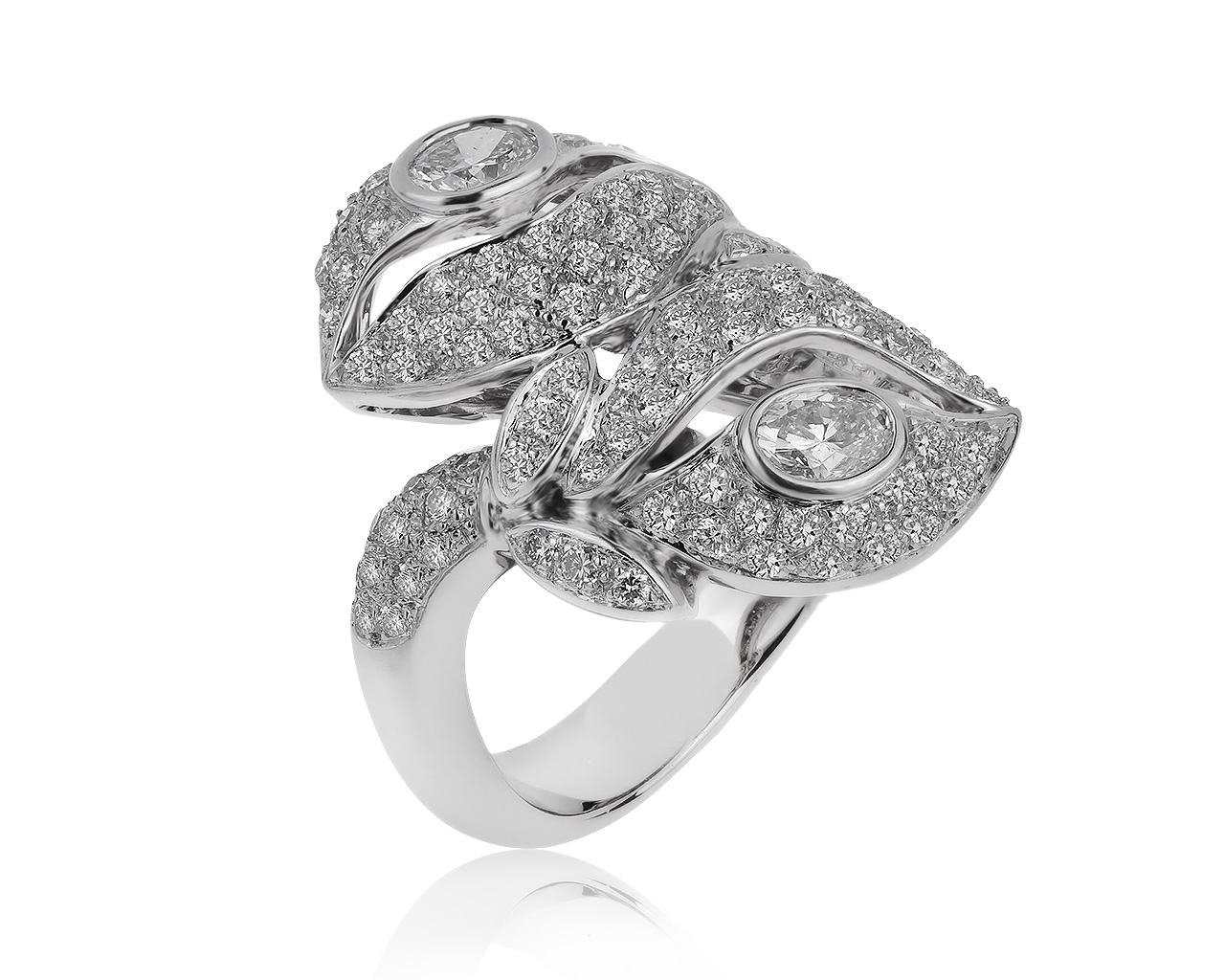 Оригинальное золотое кольцо с бриллиантами 1.67ct Mouawad 160320/3