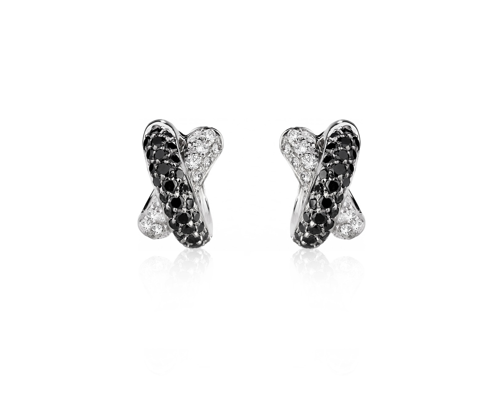 Оригинальные золотые серьги с бриллиантами 1.88ct Giorgio Visconti 250726/6