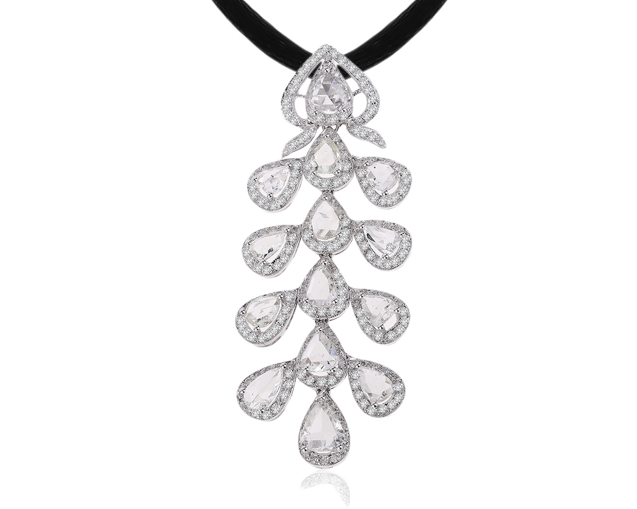 Престижный золотой кулон с бриллиантами 6.50ct 240920/5