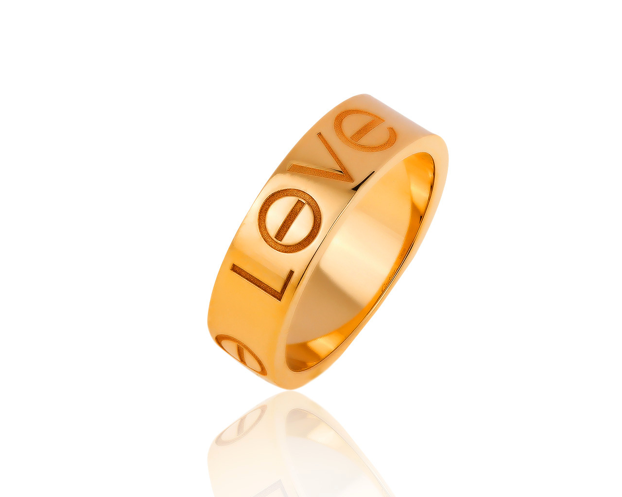 Оригинальное золотое кольцо Cartier 311019/1